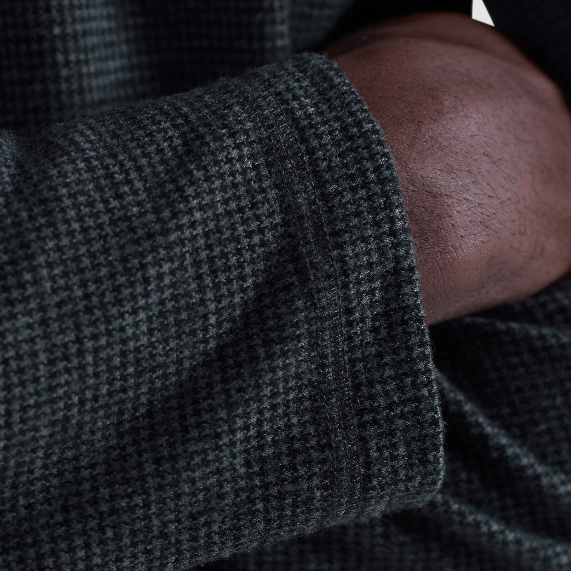 Houndstooth Performance Quarter Zip