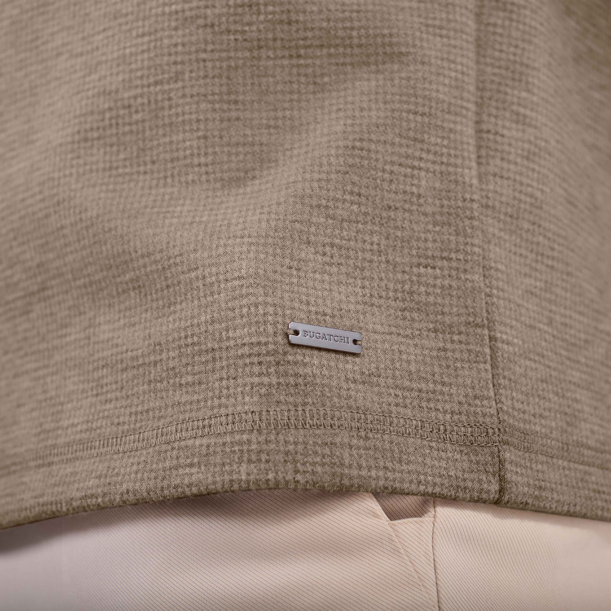 Houndstooth Performance Quarter Zip