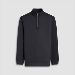 Twill-Effect Performance Quarter Zip