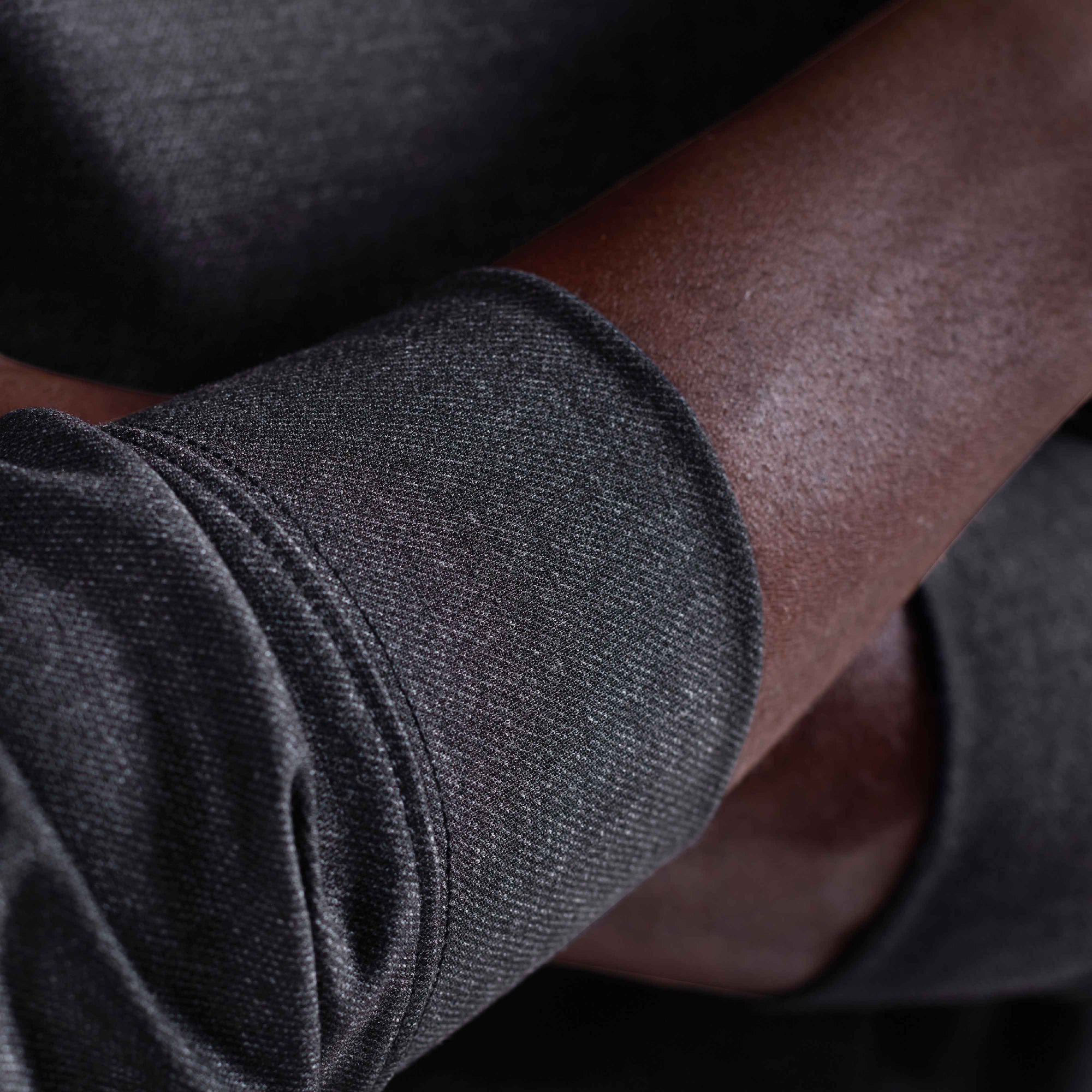 Twill-Effect Performance Quarter Zip