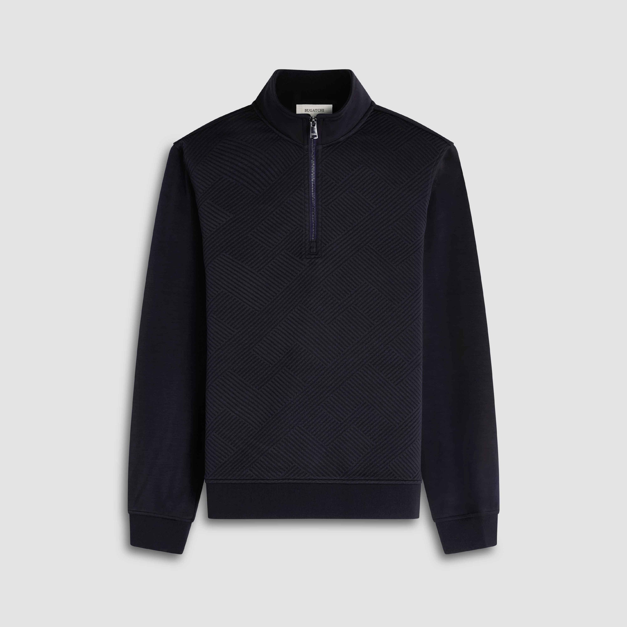 Soft Touch Geometric Performance Quarter Zip