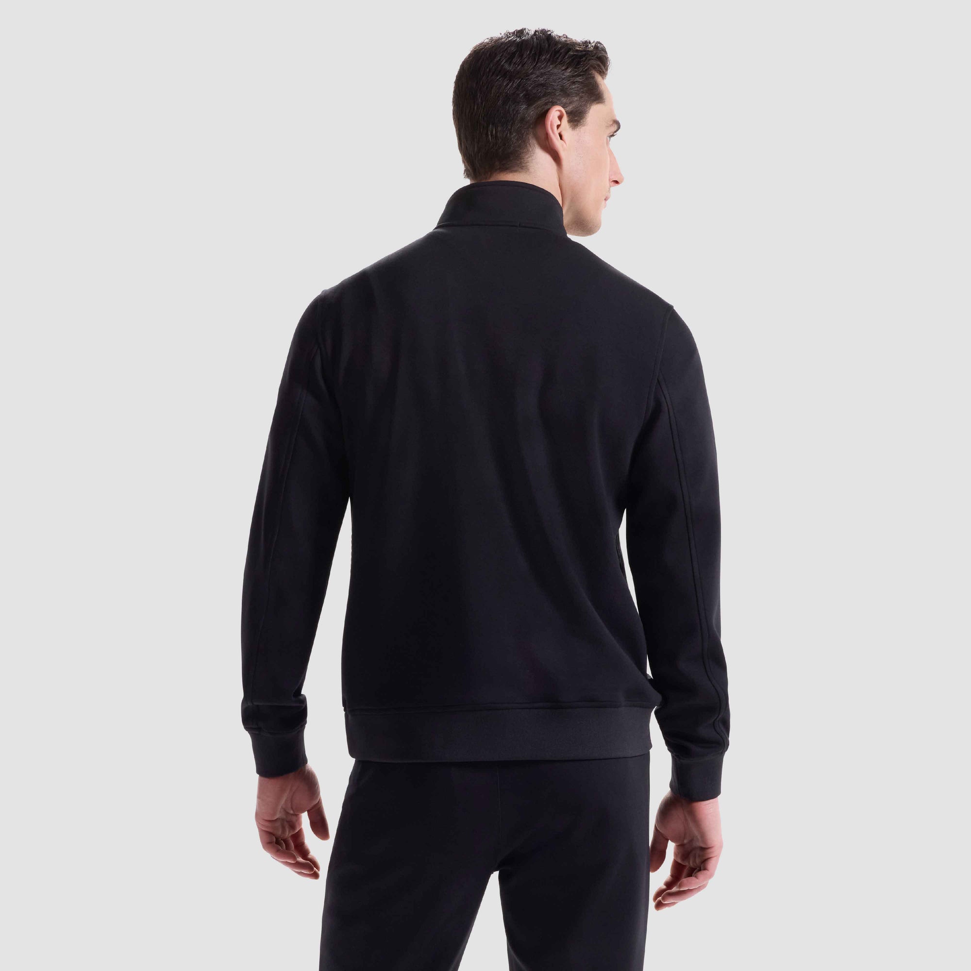 Soft Touch Geometric Performance Quarter Zip