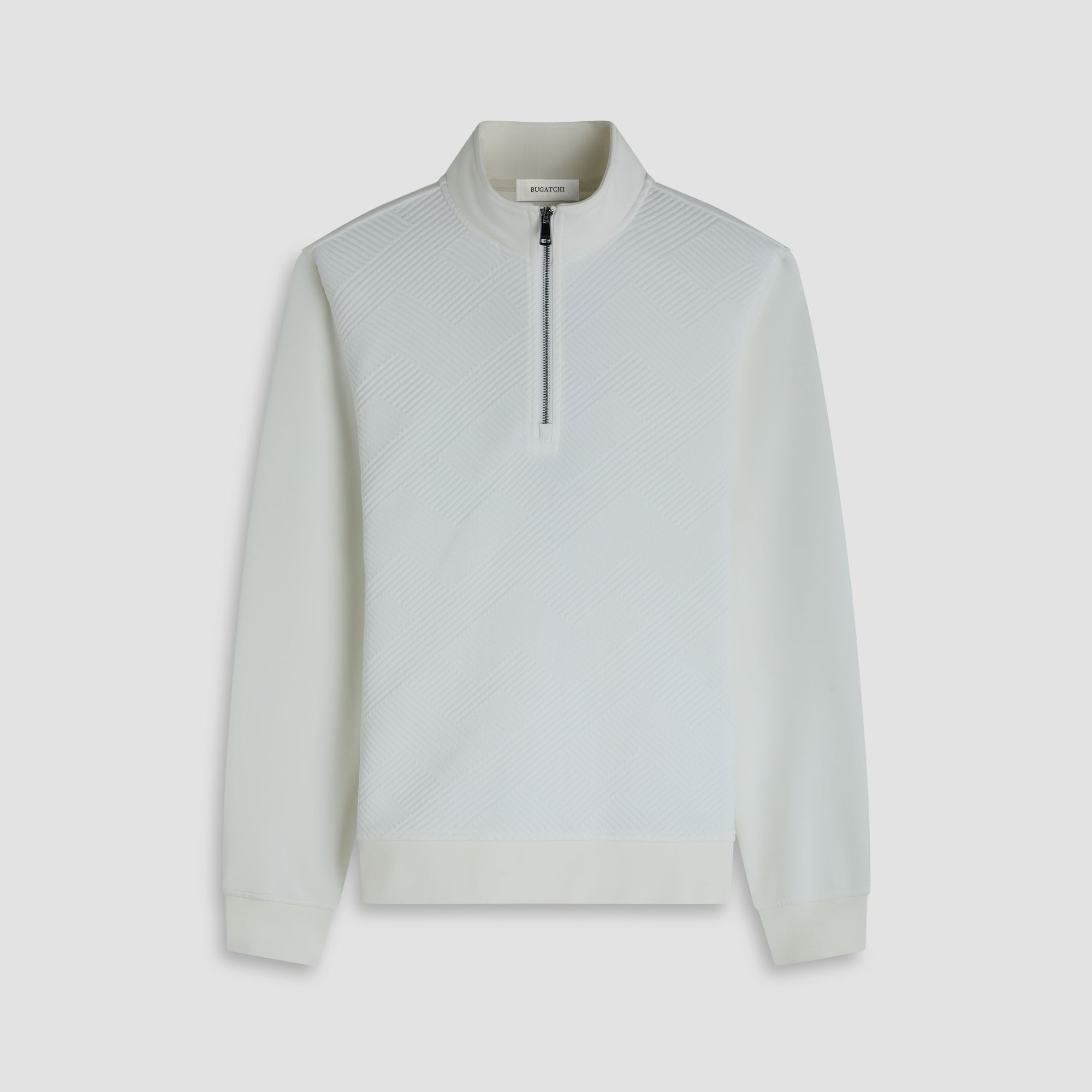 Soft Touch Geometric Performance Quarter Zip
