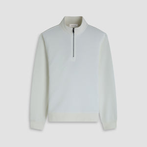Soft Touch Geometric Performance Quarter Zip