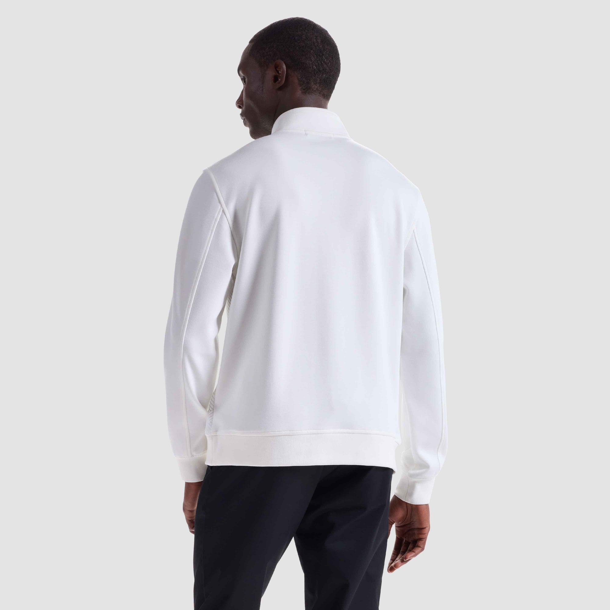 Soft Touch Geometric Performance Quarter Zip
