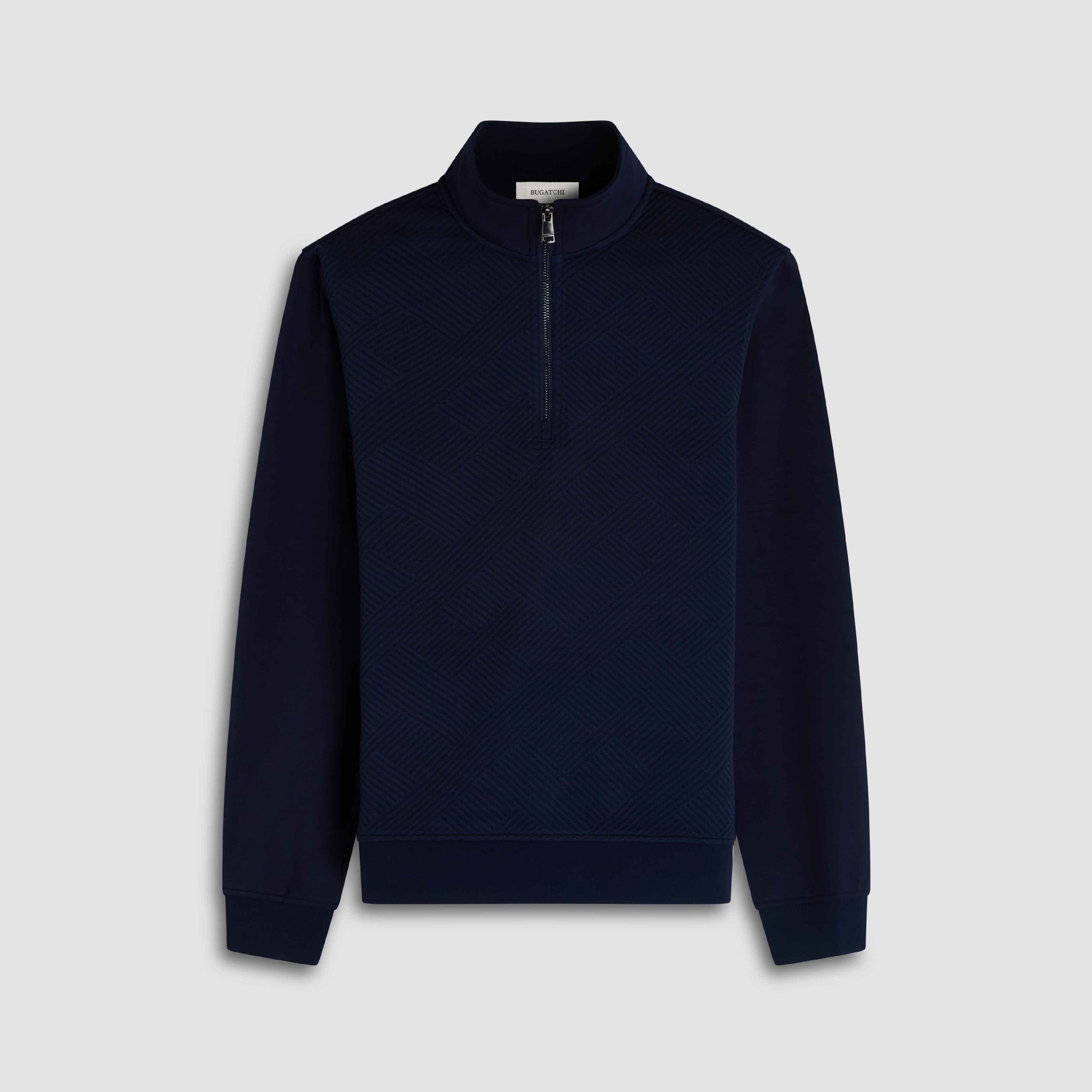 Soft Touch Geometric Performance Quarter Zip
