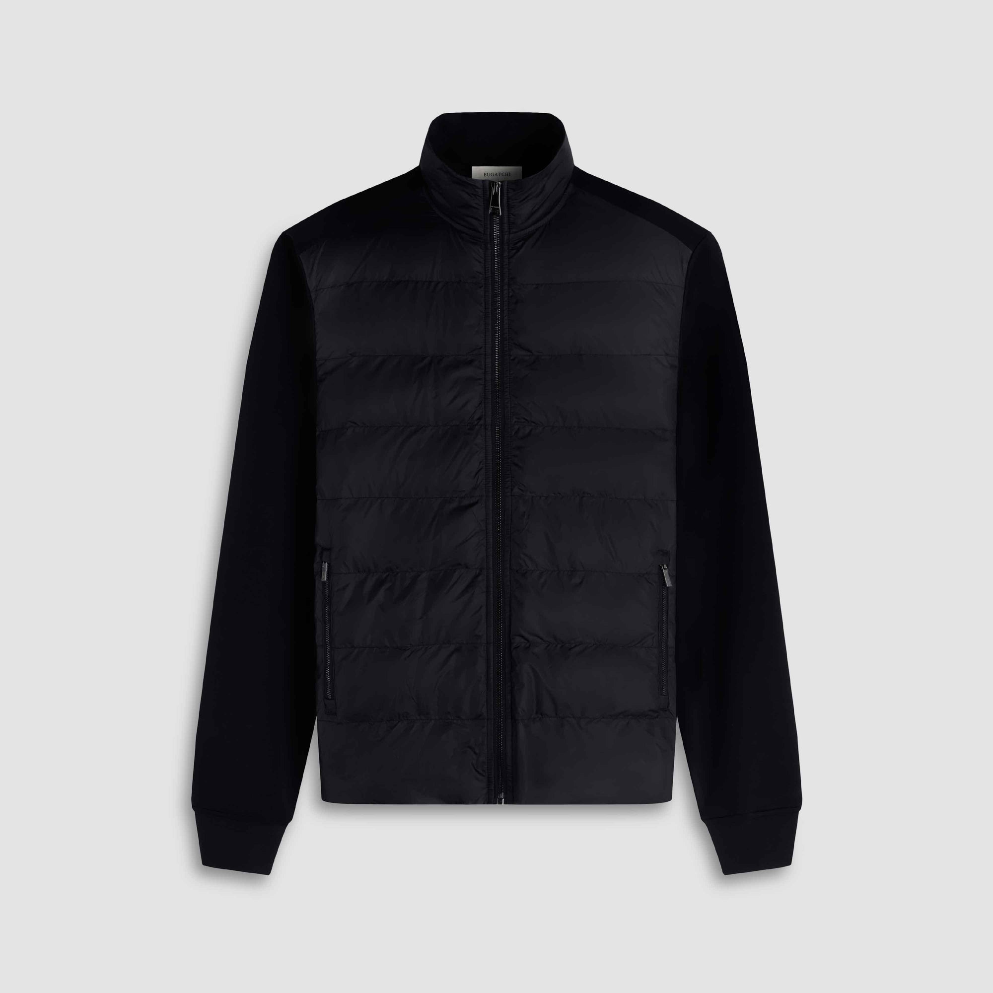 Soft Touch Quilted Front Performance Knit Jacket