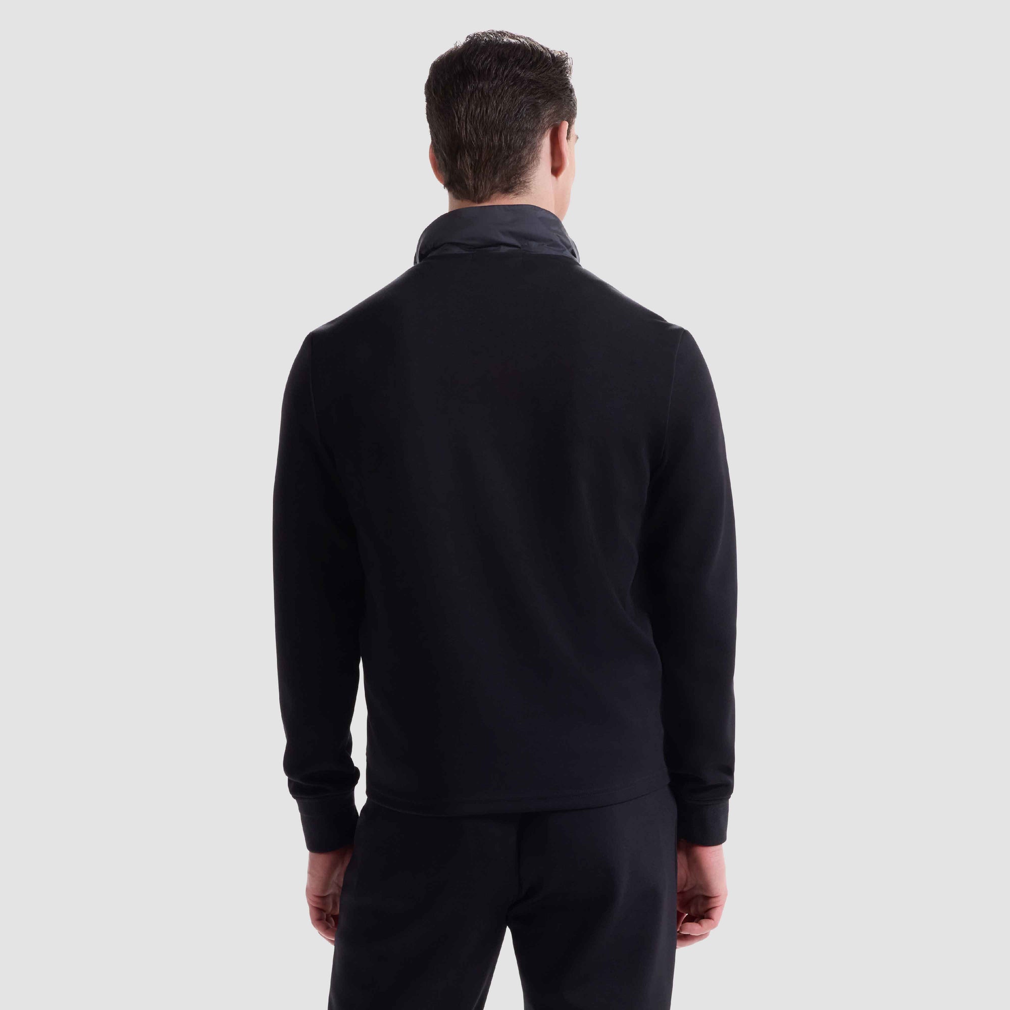 Soft Touch Quilted Front Performance Knit Jacket