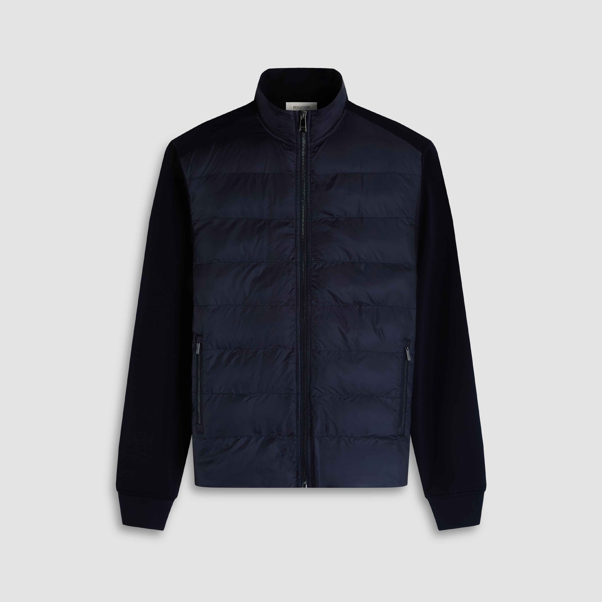 Soft Touch Quilted Front Performance Knit Jacket
