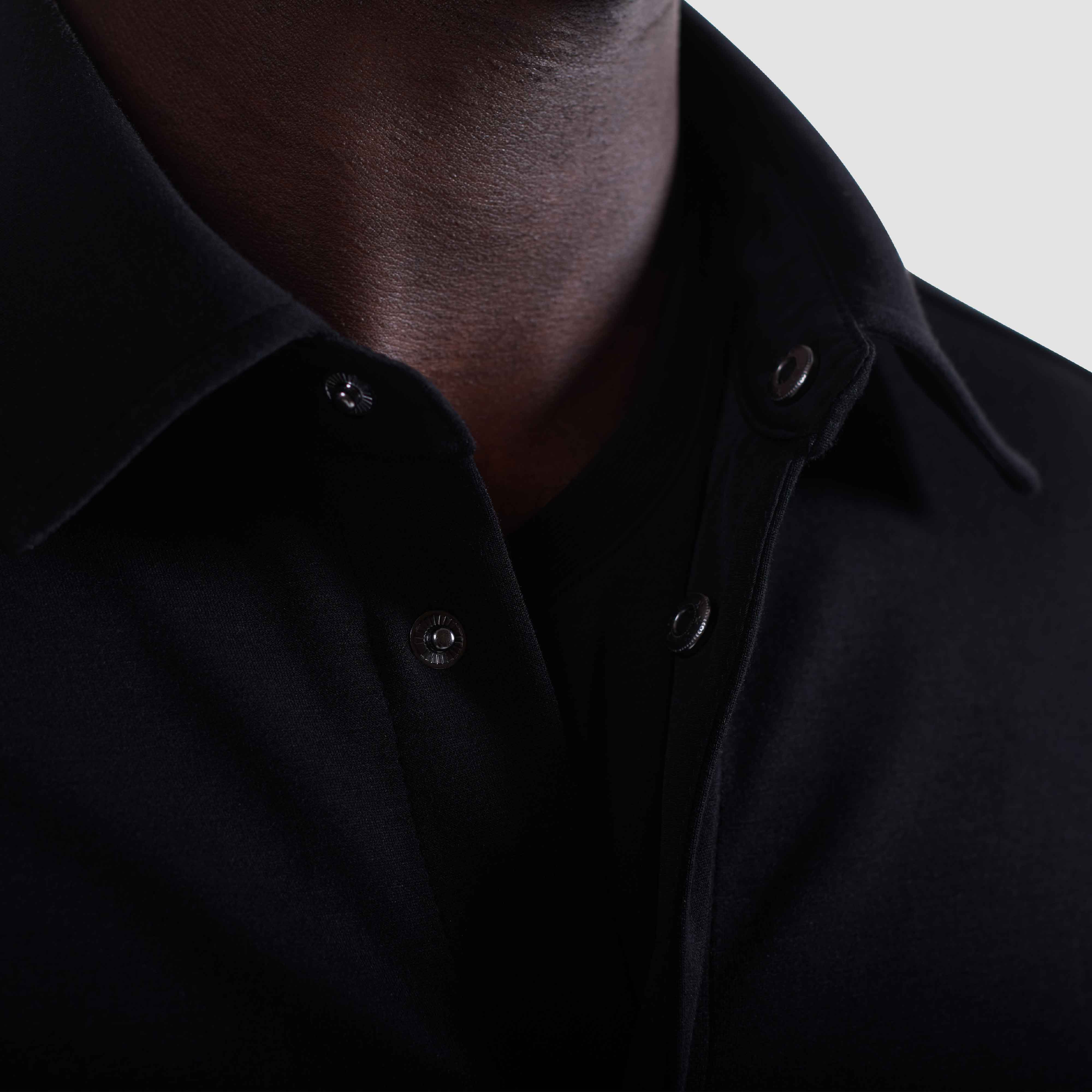 Soft Touch Snap Front Shirt Jacket – BUGATCHI