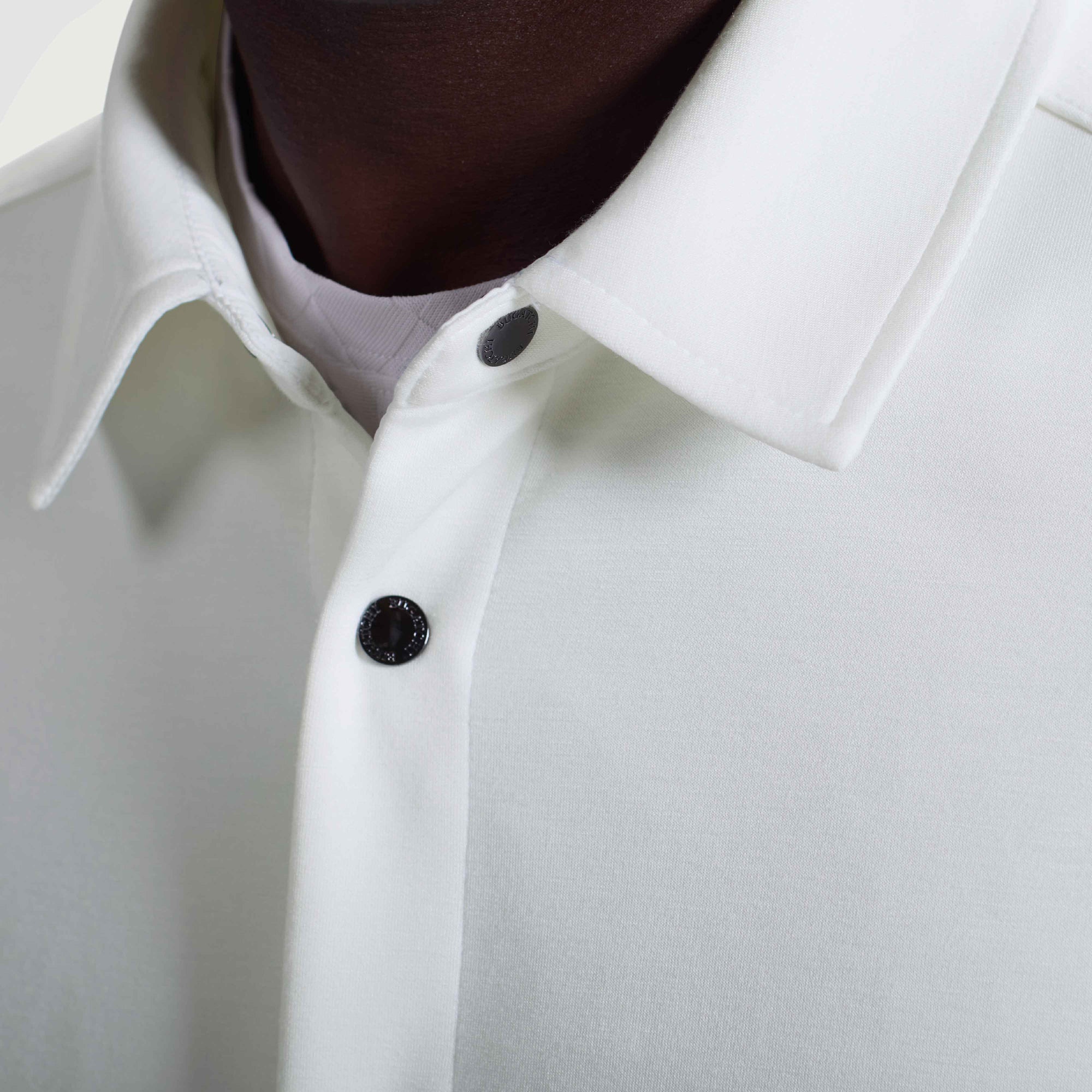 Soft Touch Snap Front Shirt Jacket