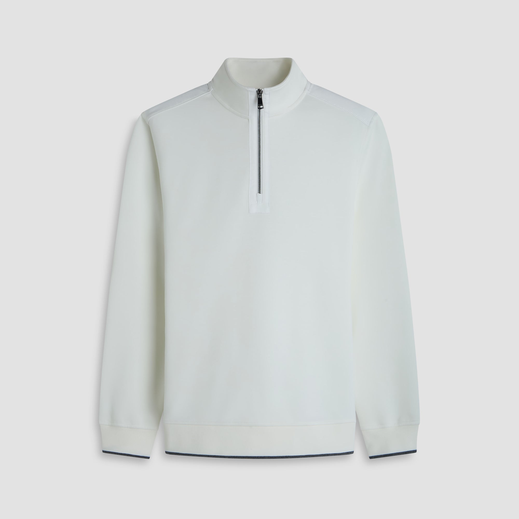Soft Touch Quarter Zip Mock Neck Pullover