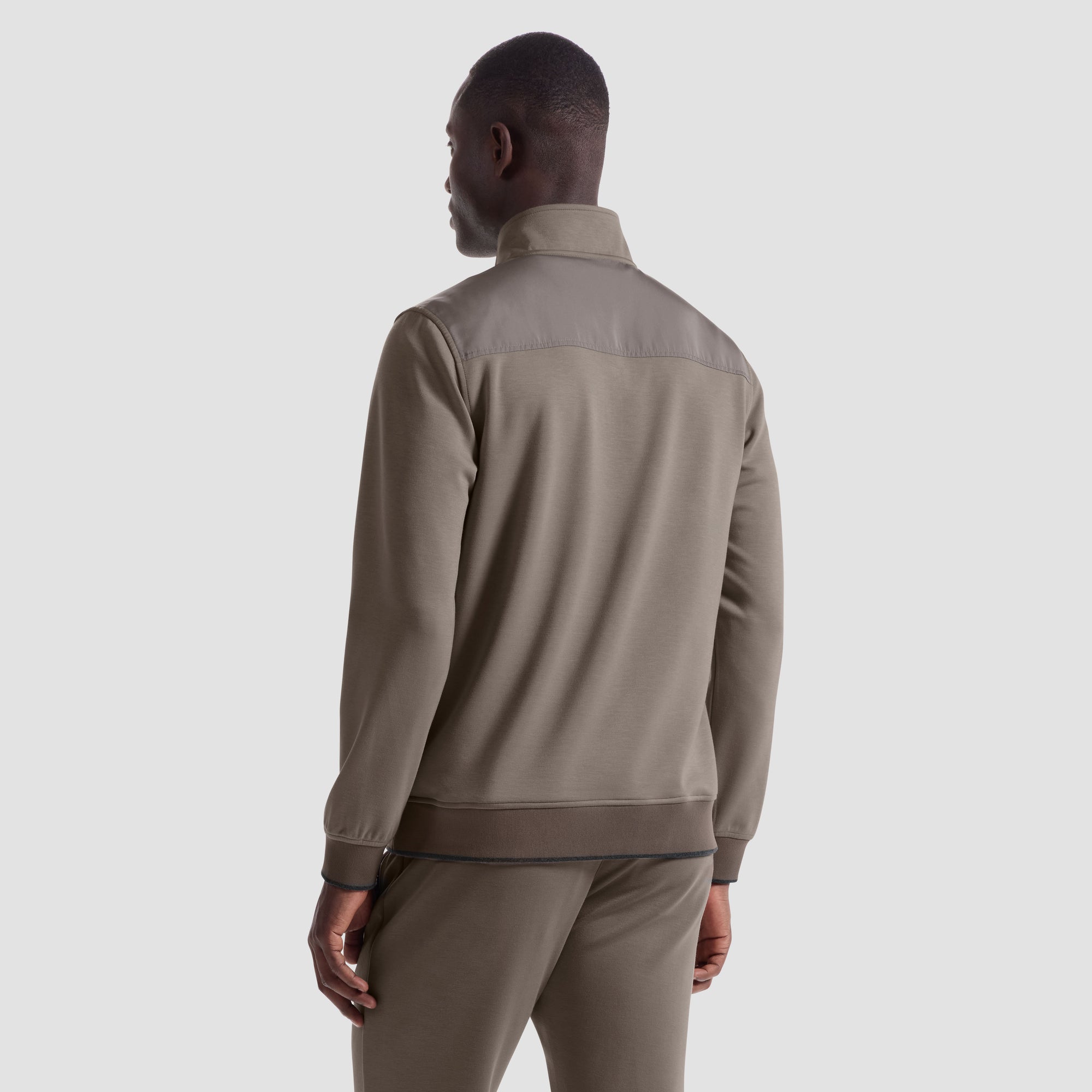 Soft Touch Quarter Zip Mock Neck Pullover