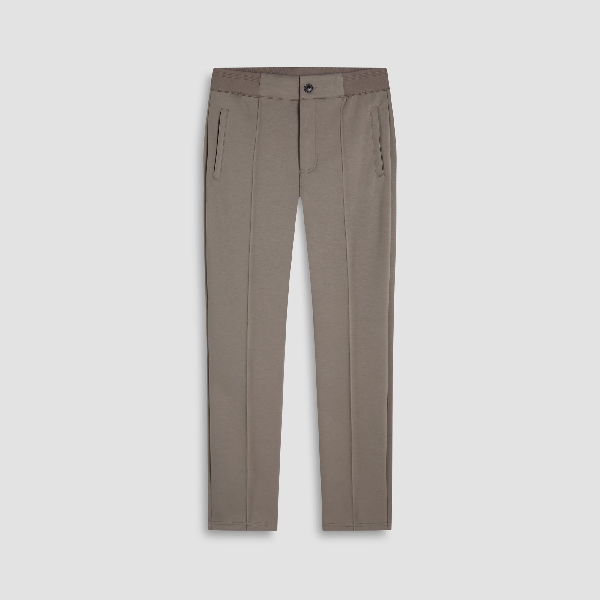 Soft Touch Solid Casual Pants