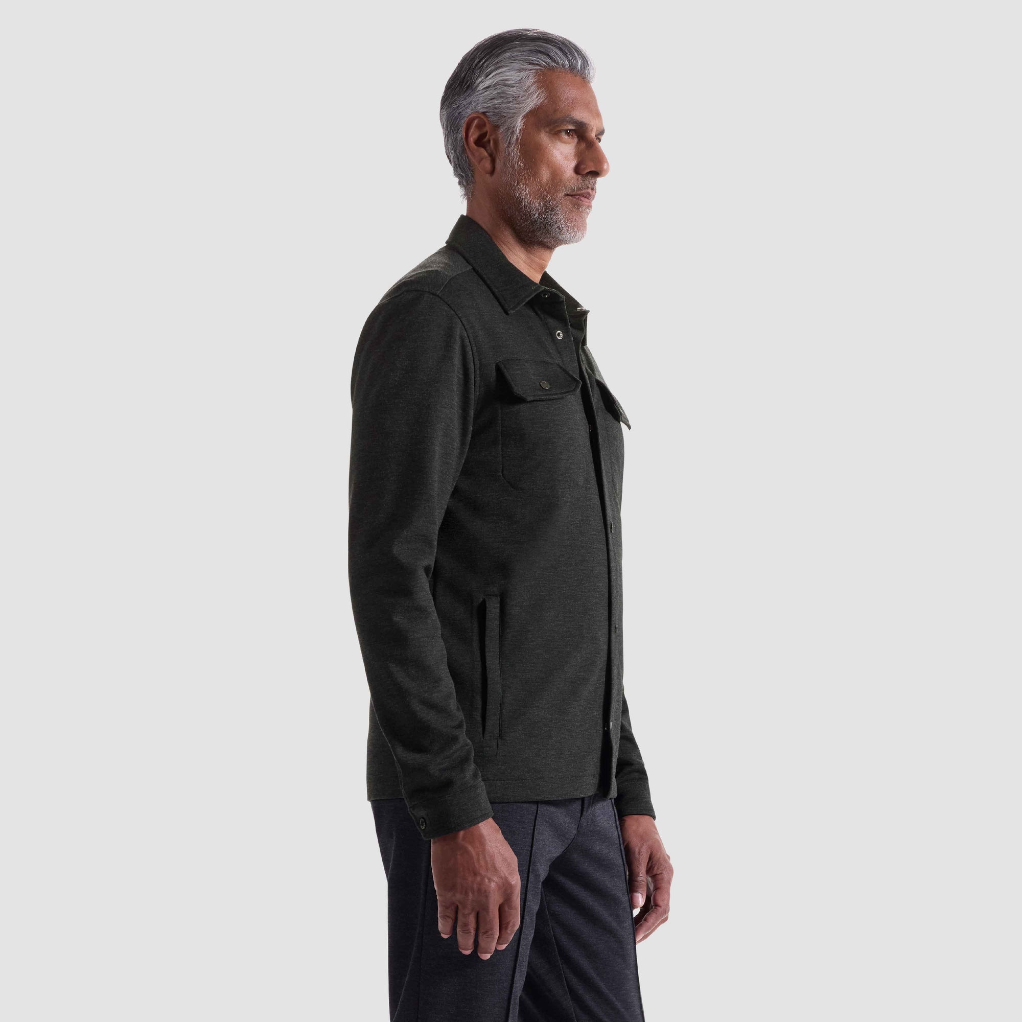 Soft Touch Performance Melange Knit Shirt