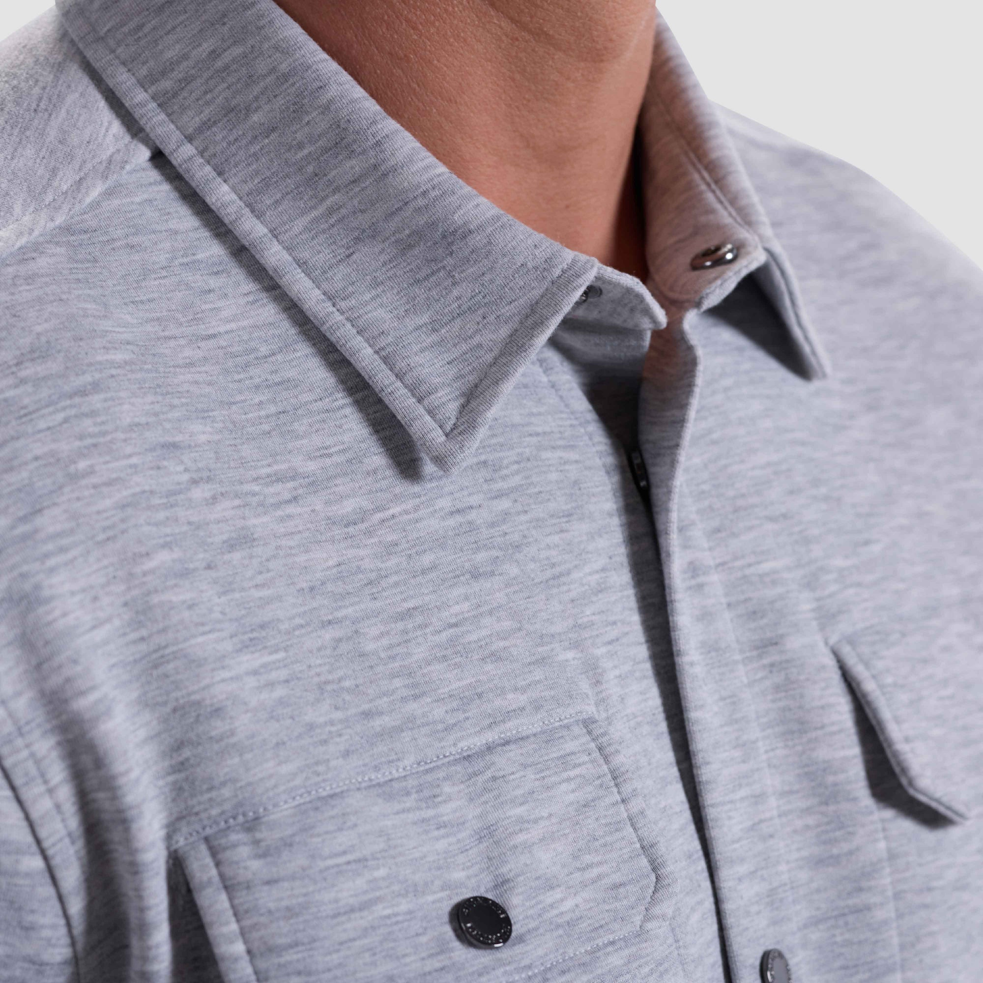 Soft Touch Performance Melange Knit Shirt