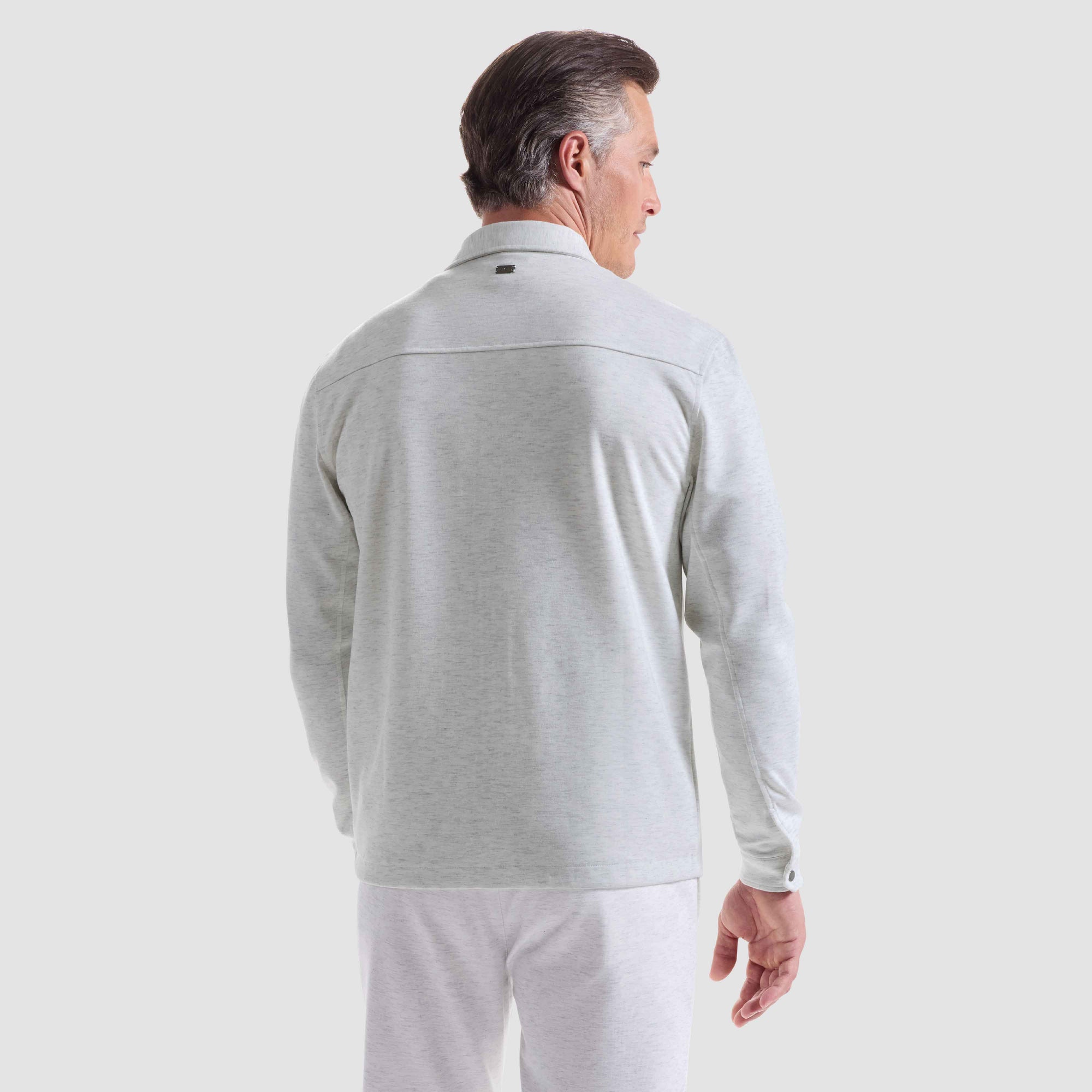 Soft Touch Performance Melange Knit Shirt