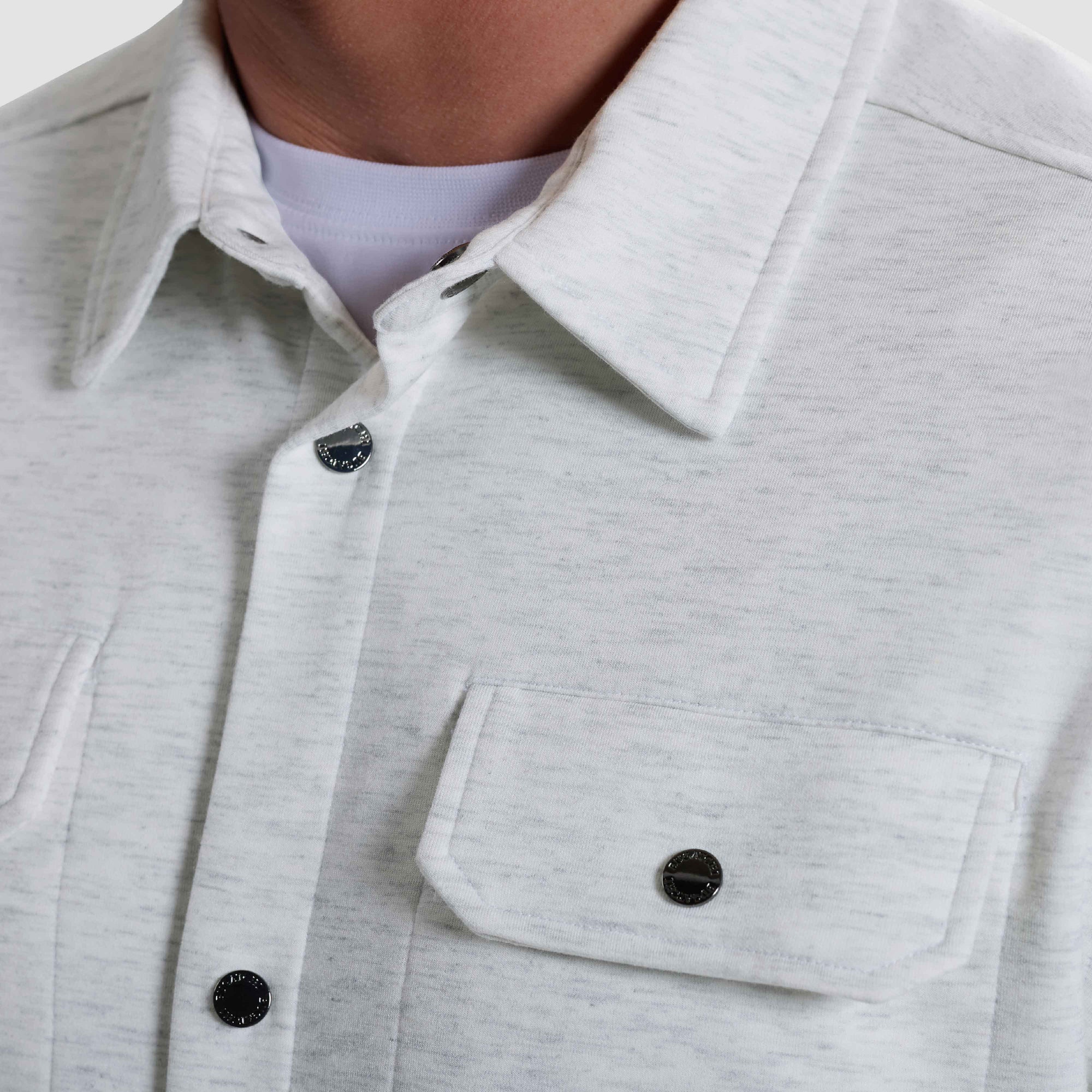 Soft Touch Performance Melange Knit Shirt