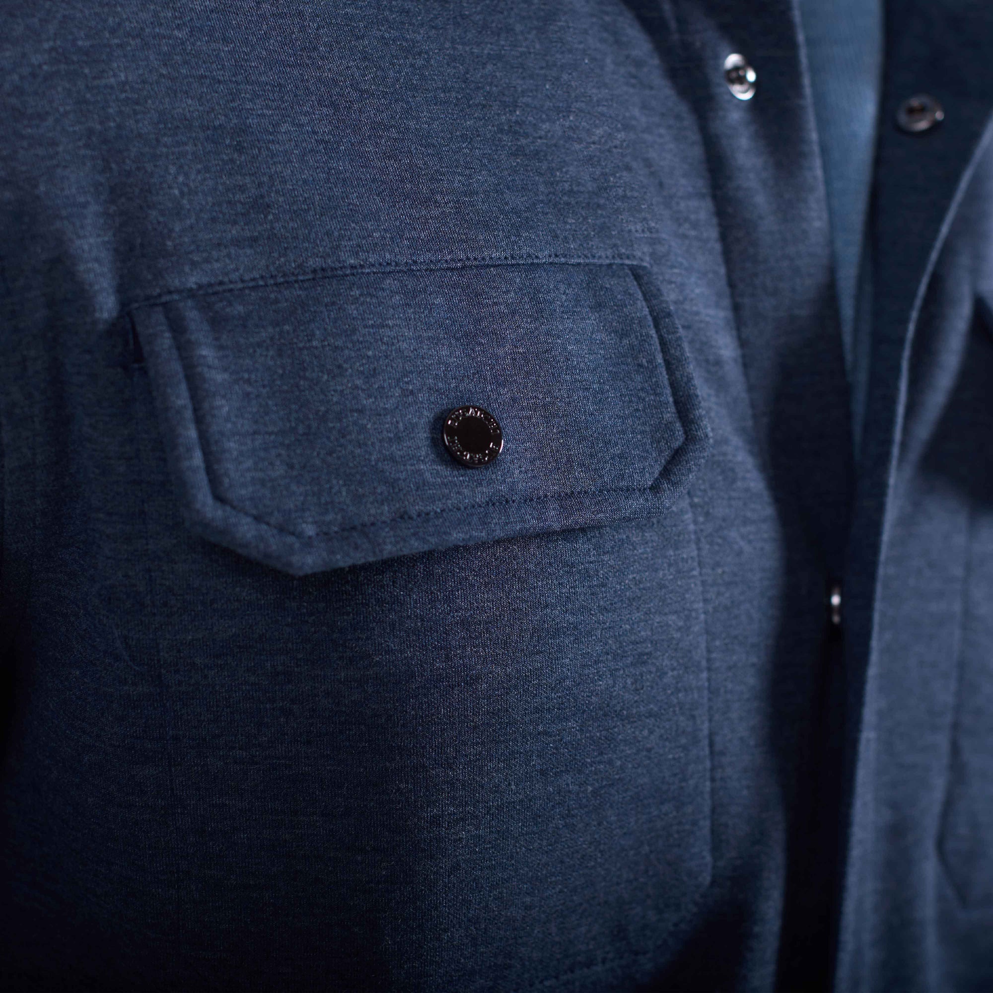 Soft Touch Performance Melange Knit Shirt