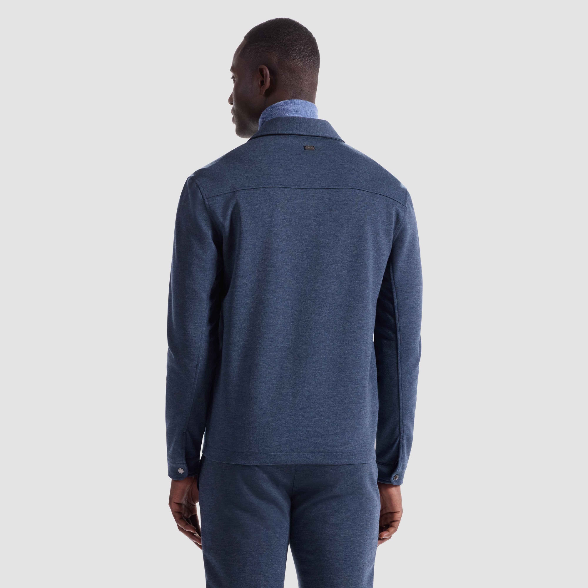 Soft Touch Performance Melange Knit Shirt