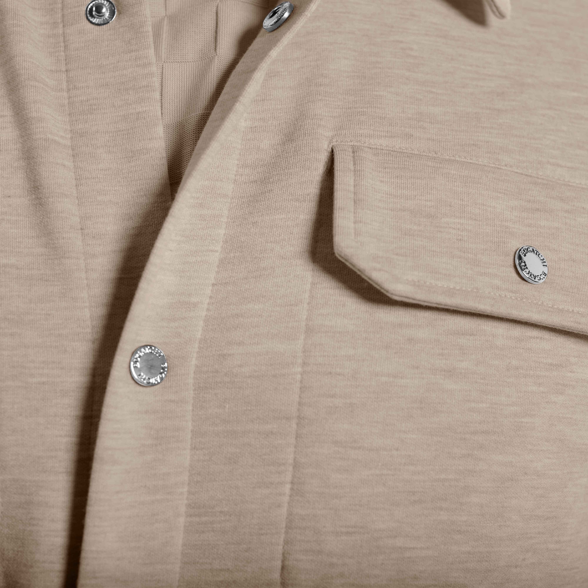 Soft Touch Performance Melange Knit Shirt