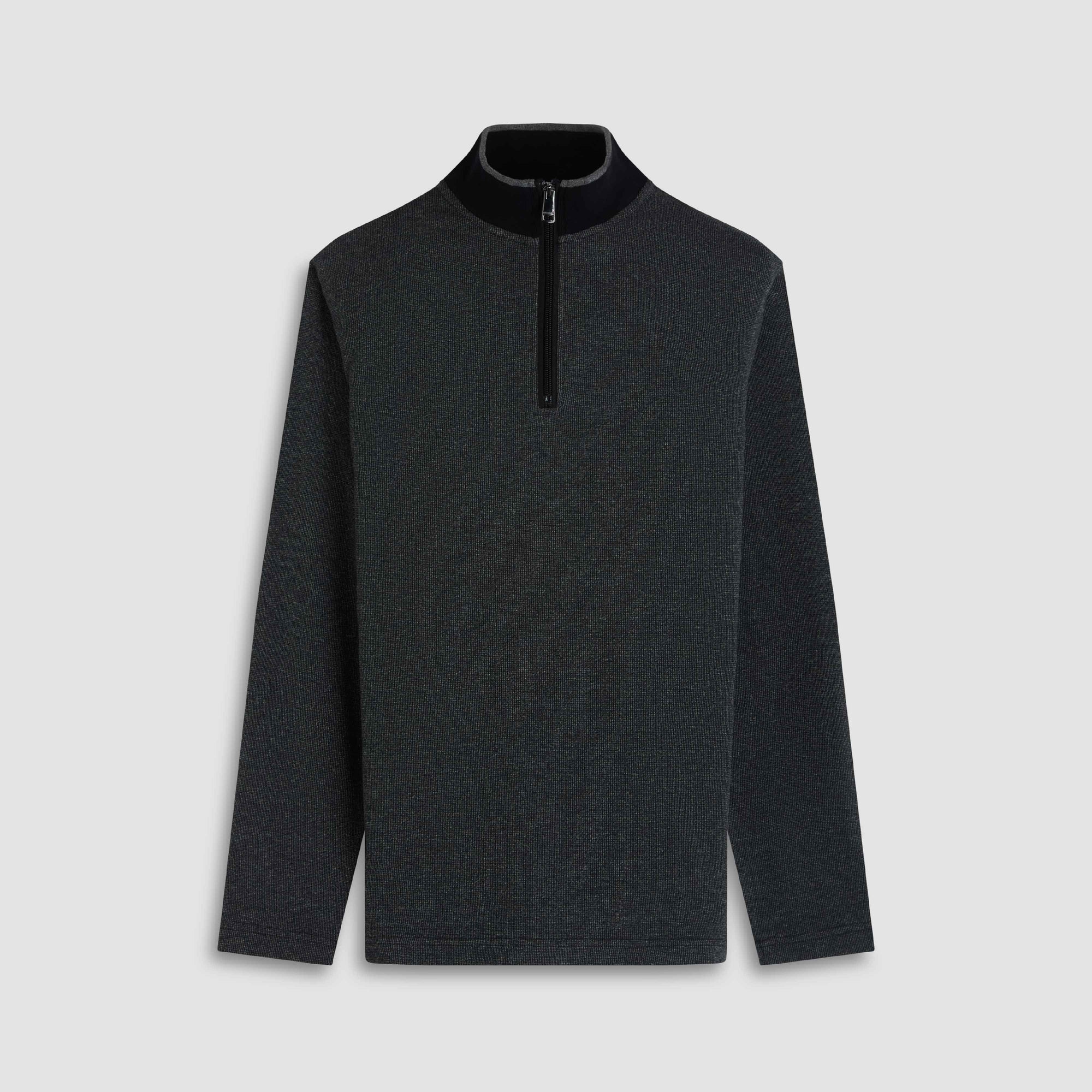 Pique Quarter Zip Pullover