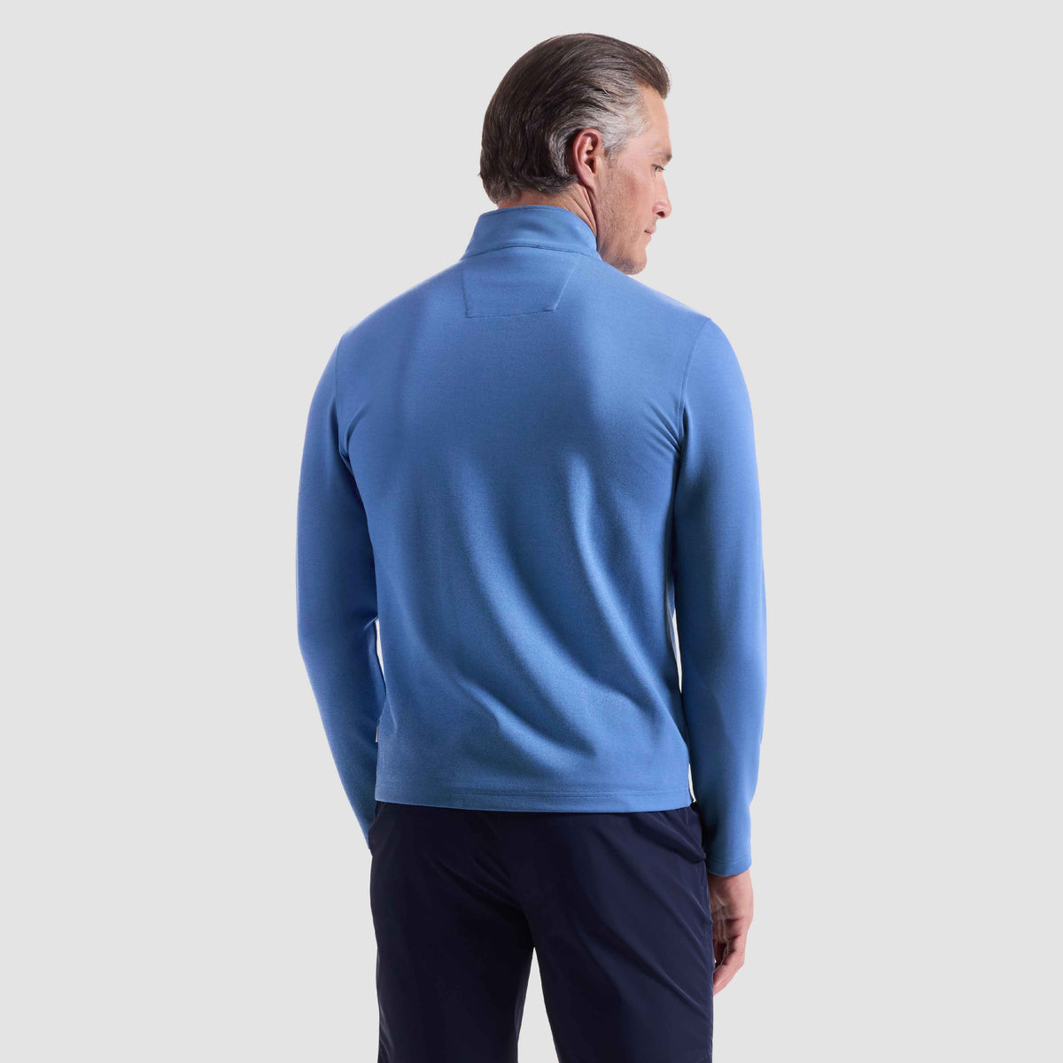 Solid Performance Quarter Zip Pullover