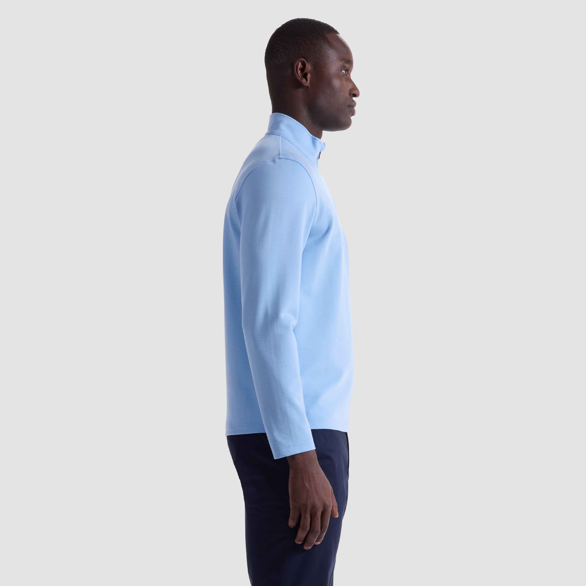 Solid Performance Quarter Zip Pullover