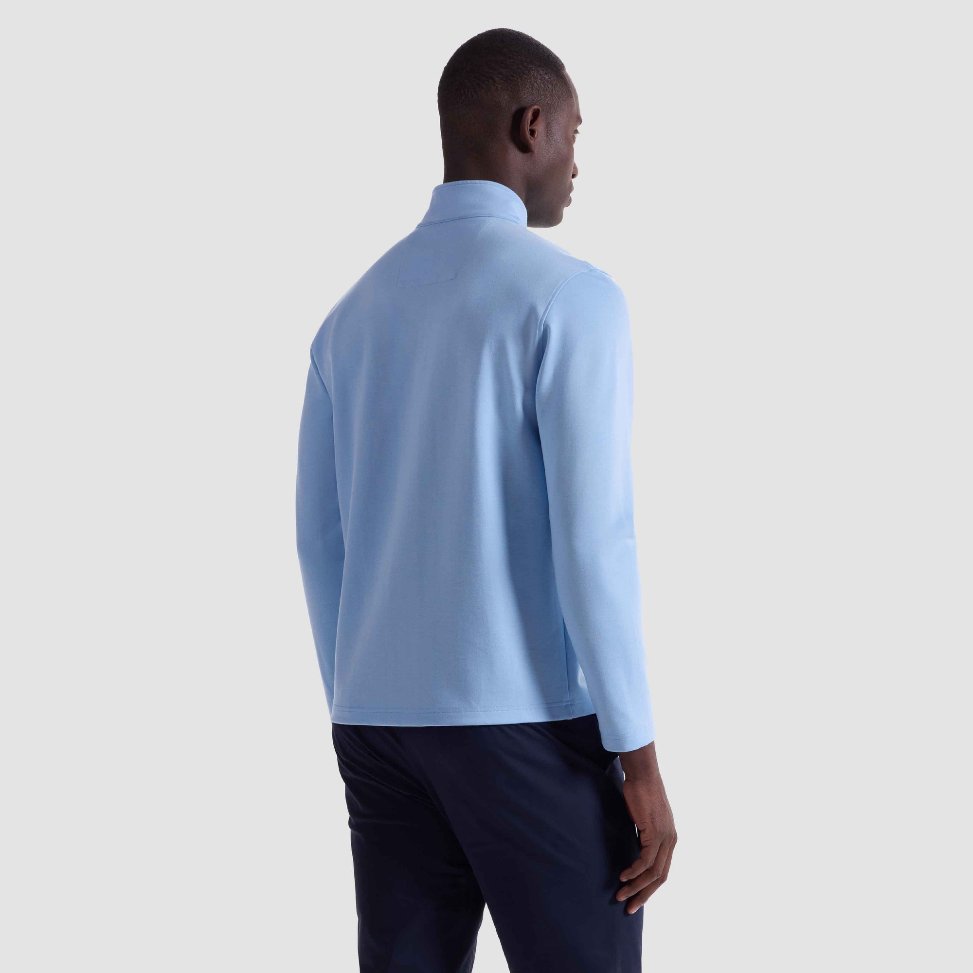 Solid Performance Quarter Zip Pullover