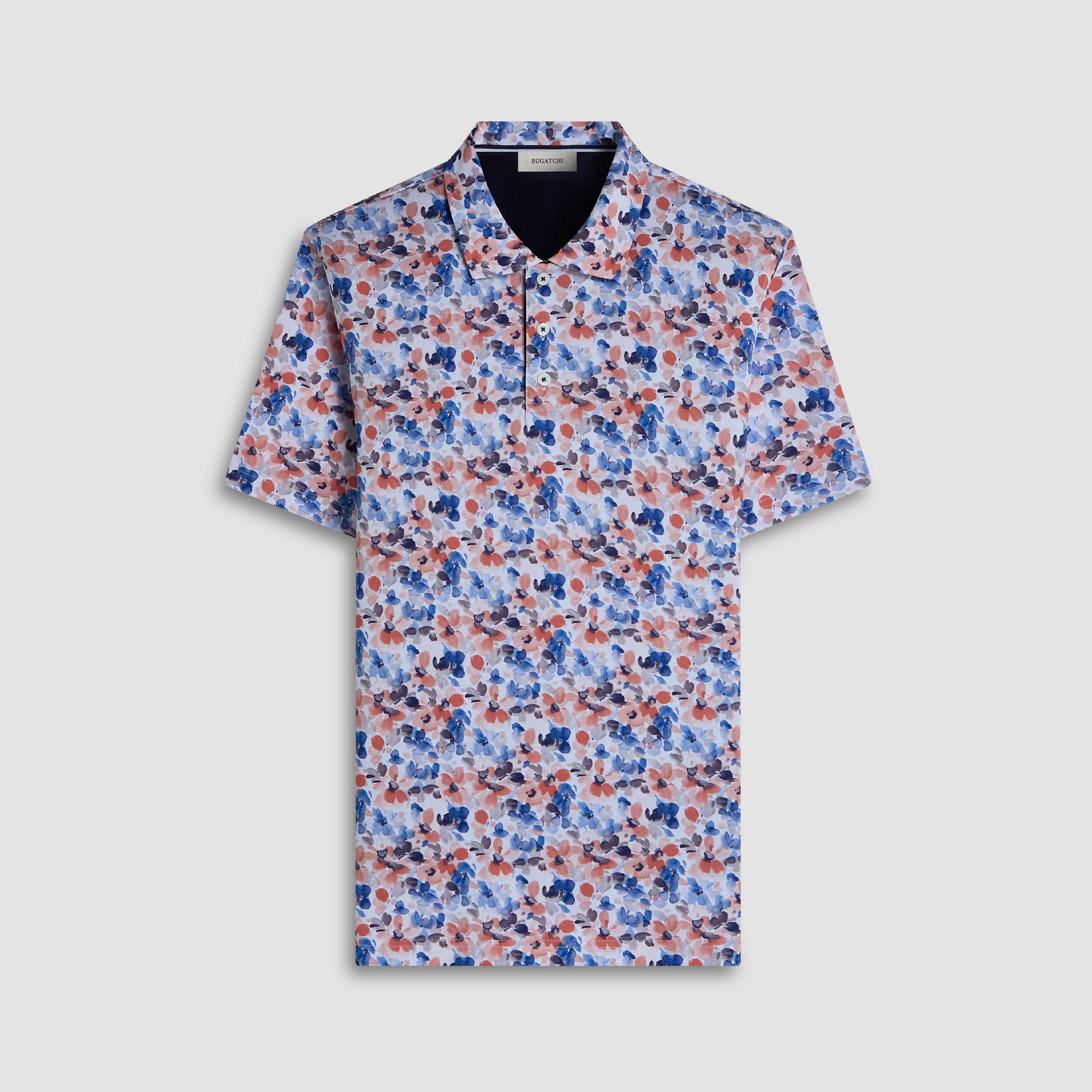 Hendrix Watercolor Floral Polo Shirt
