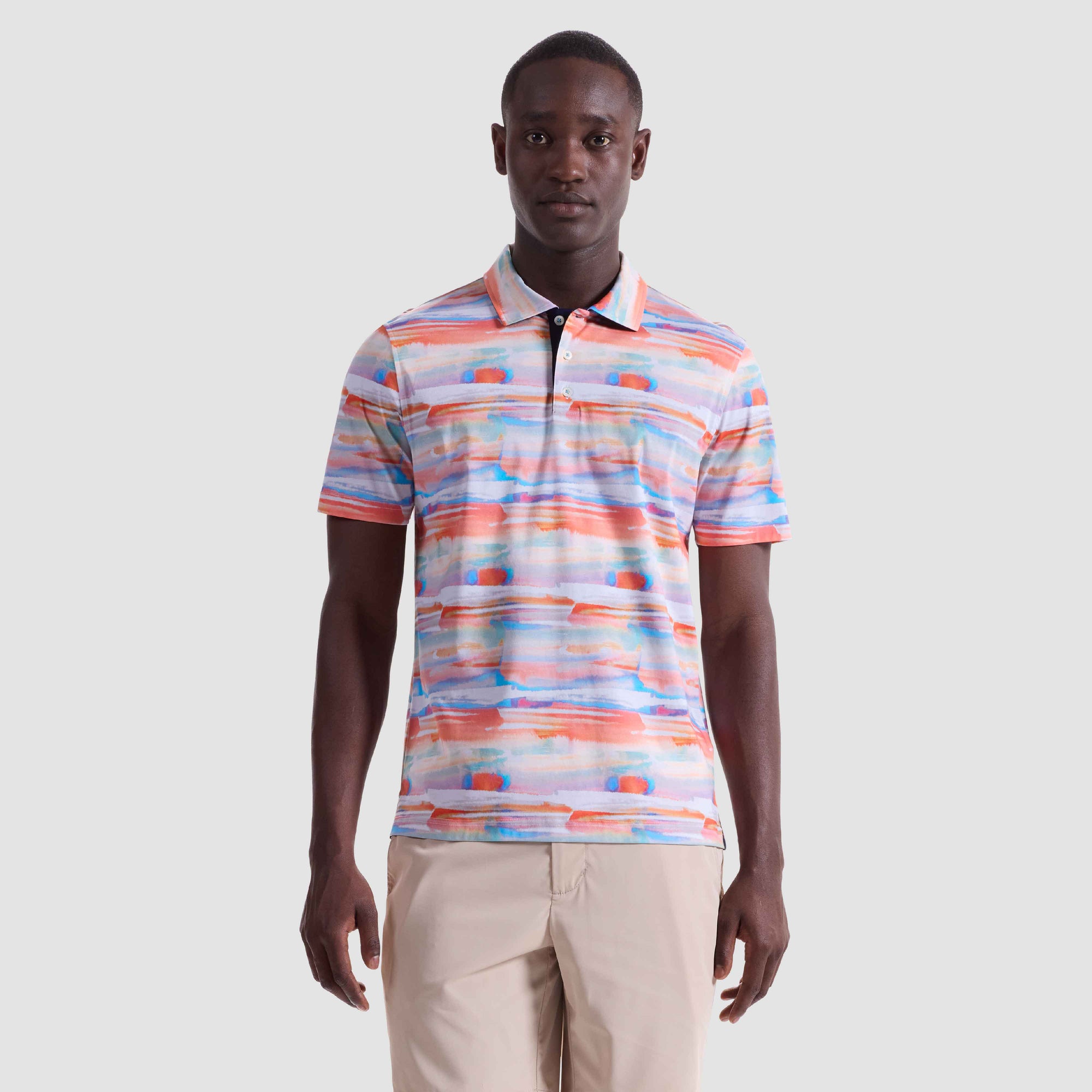 Hendrix Brushstroke Polo Shirt