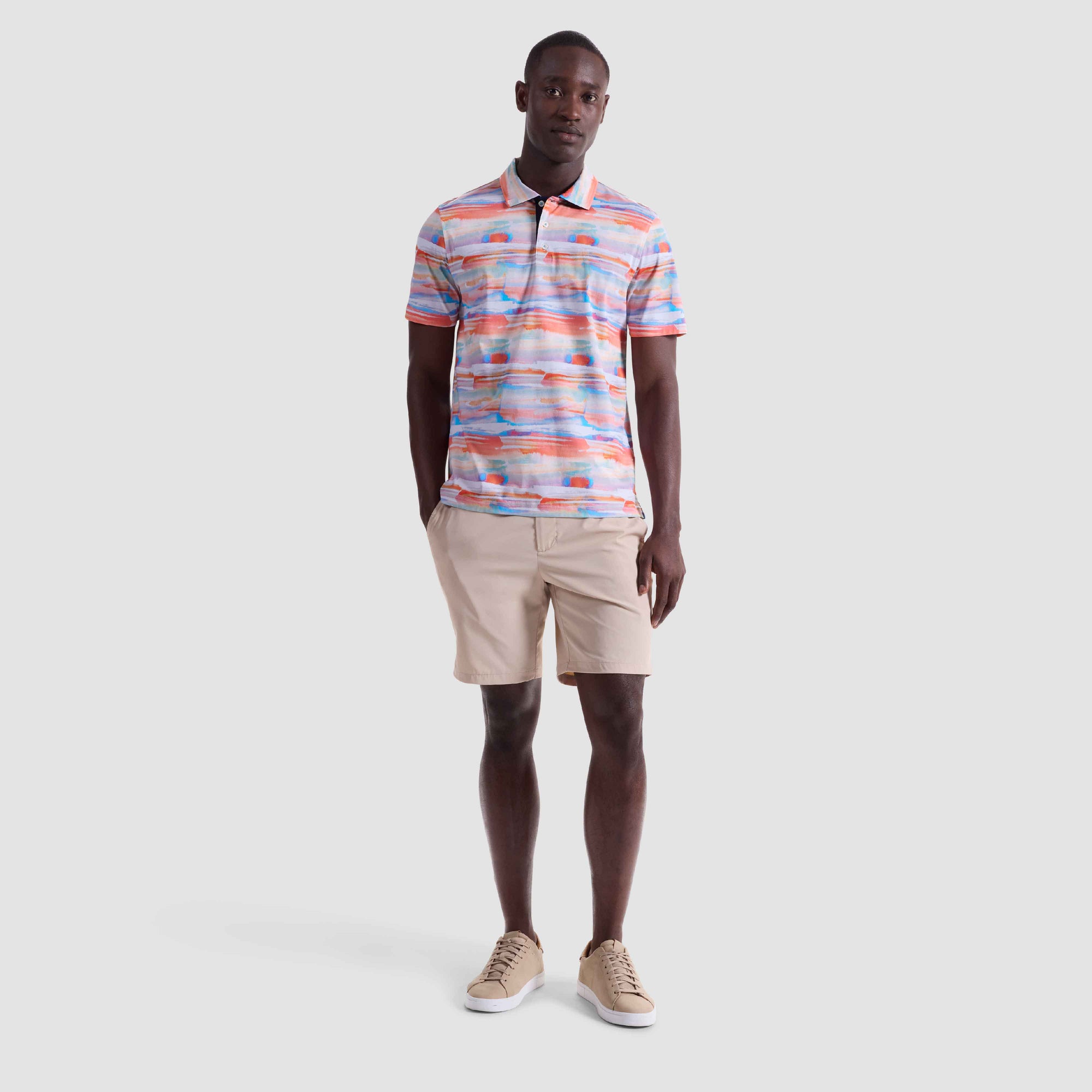 Hendrix Brushstroke Polo Shirt