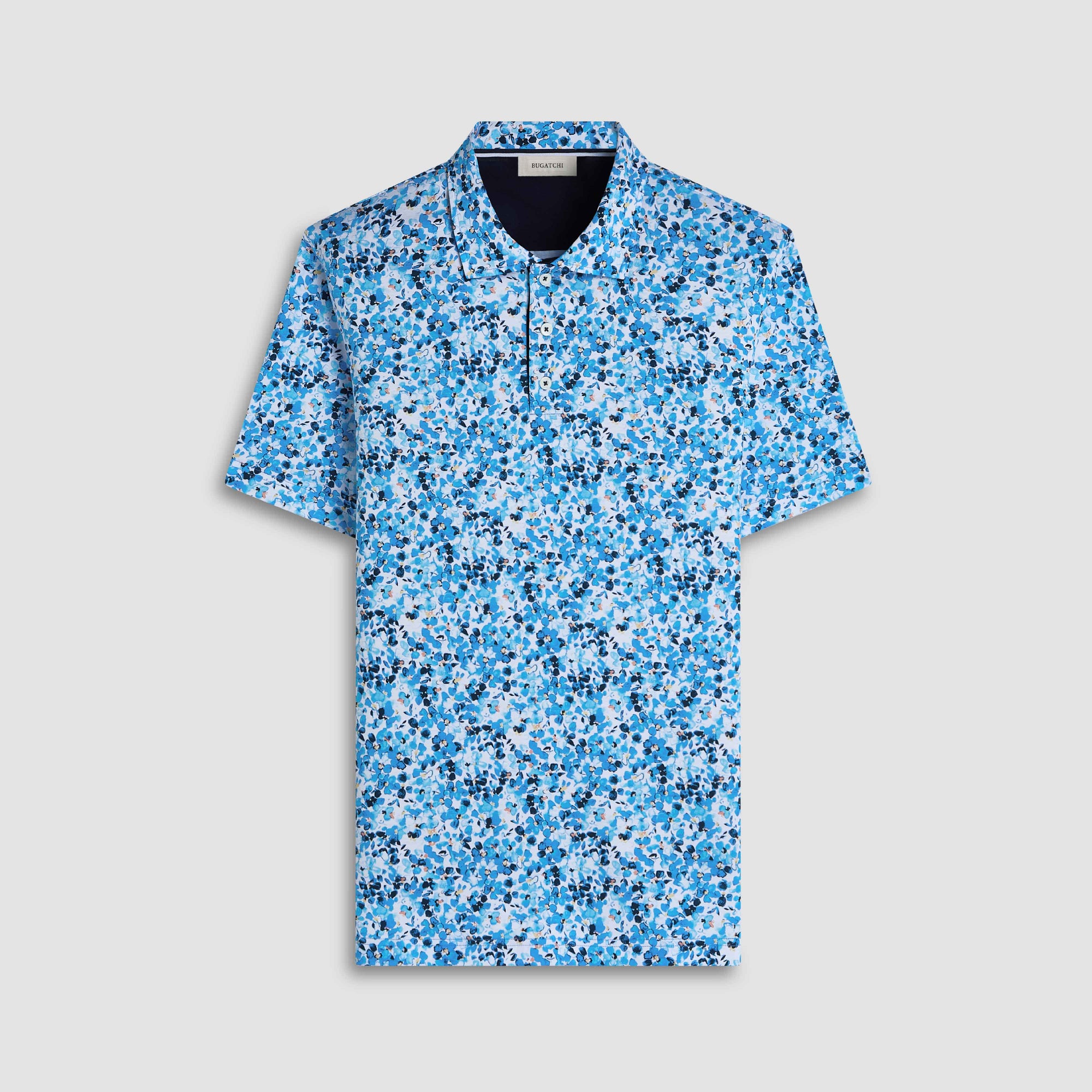 Hendrix Painted Floral Polo Shirt