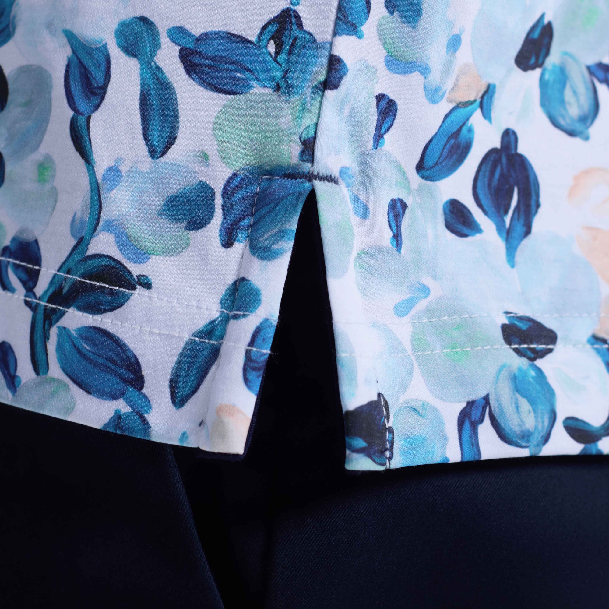 Hendrix Floral Abstract Polo Shirt