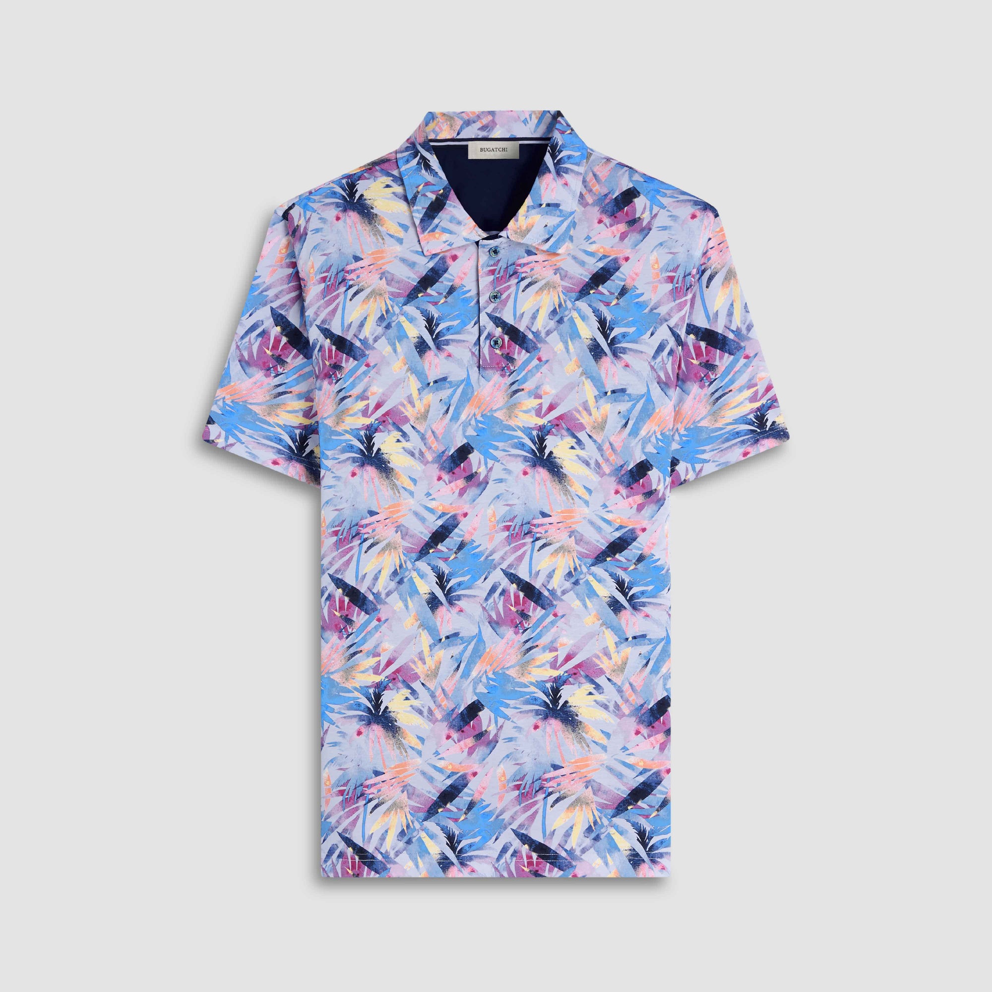Hendrix Abstract Palm Polo Shirt