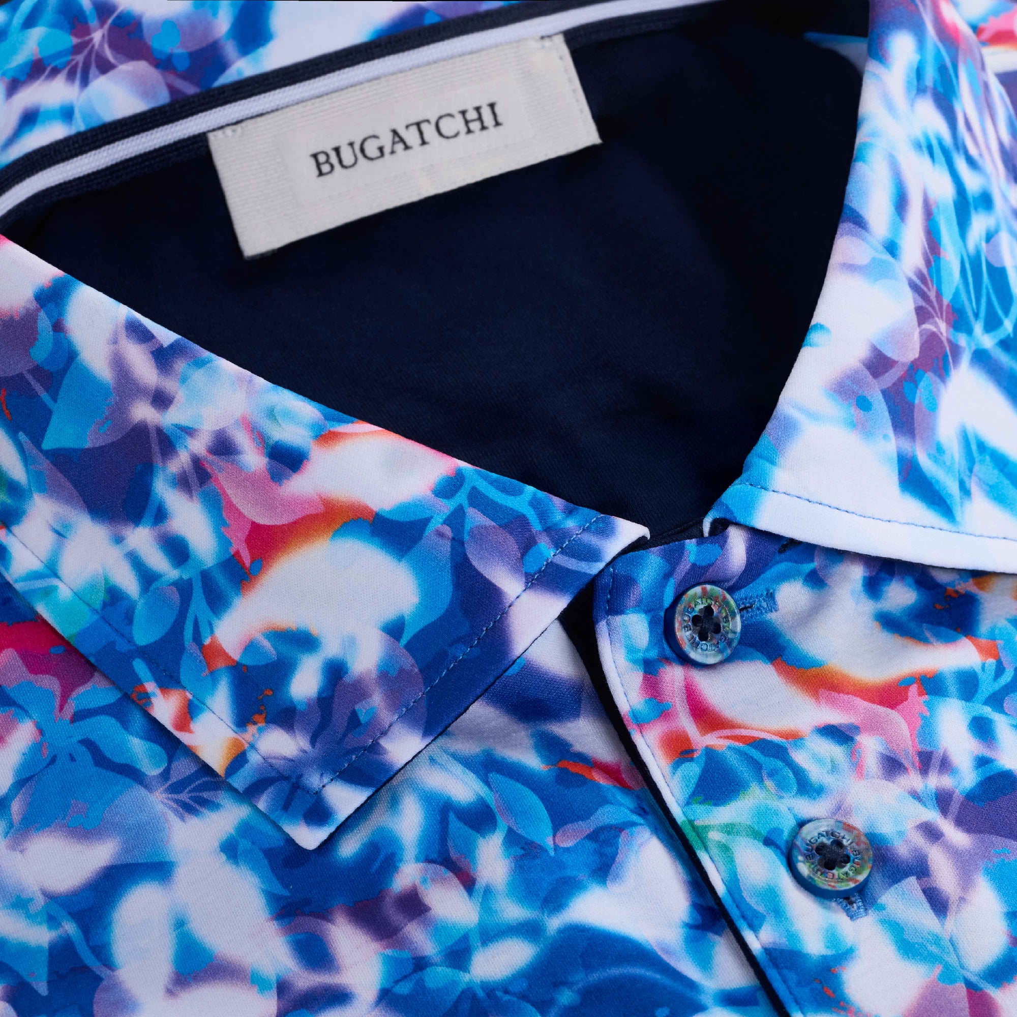 Hendrix Floral Abstract Polo Shirt