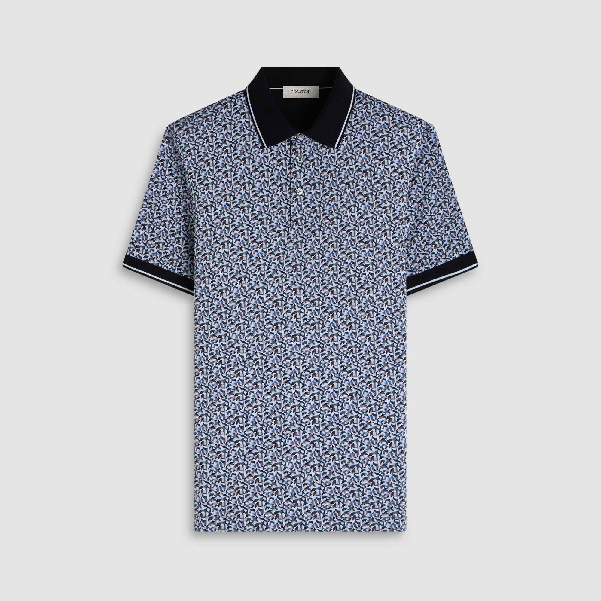 Vance Geometric OoohCotton Polo Shirt