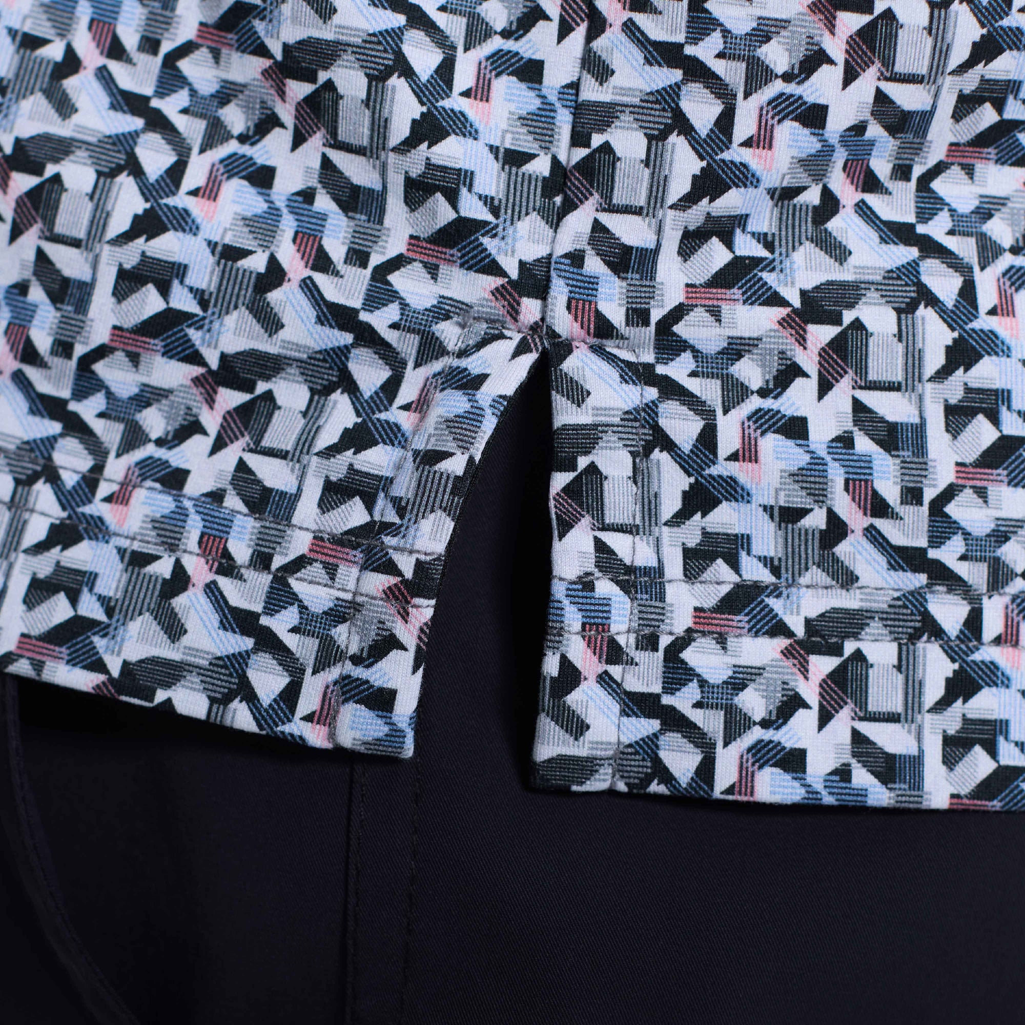 Vance Geometric OoohCotton Polo Shirt