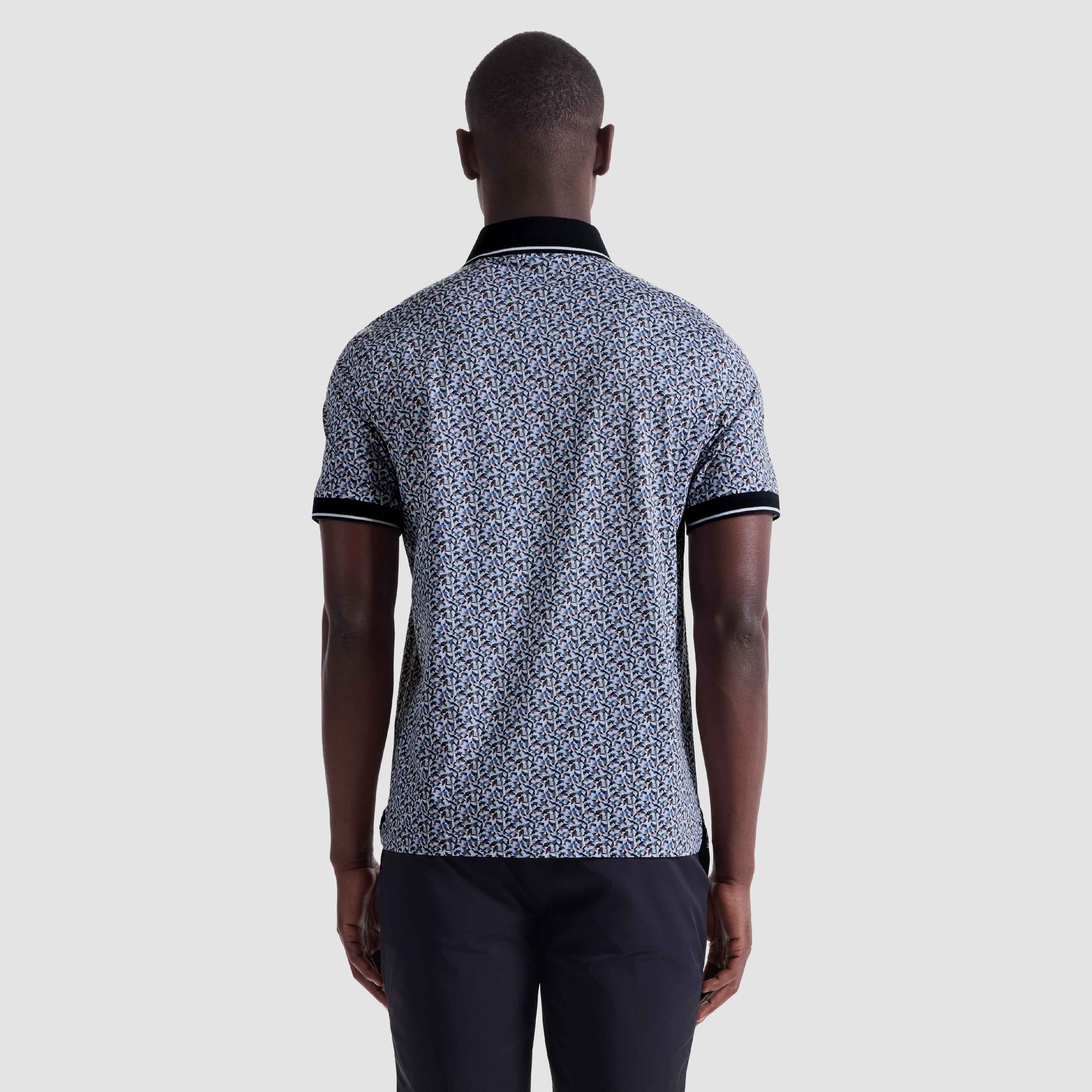 Vance Geometric OoohCotton Polo Shirt