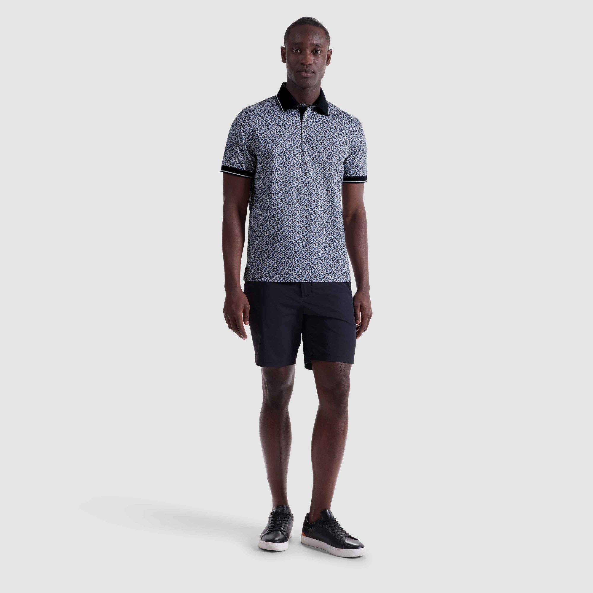 Vance Geometric OoohCotton Polo Shirt