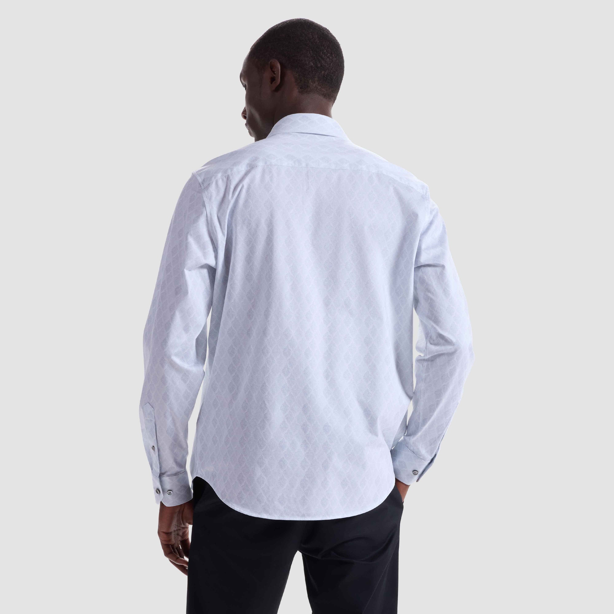 James Leaf Print OoohCotton Shirt