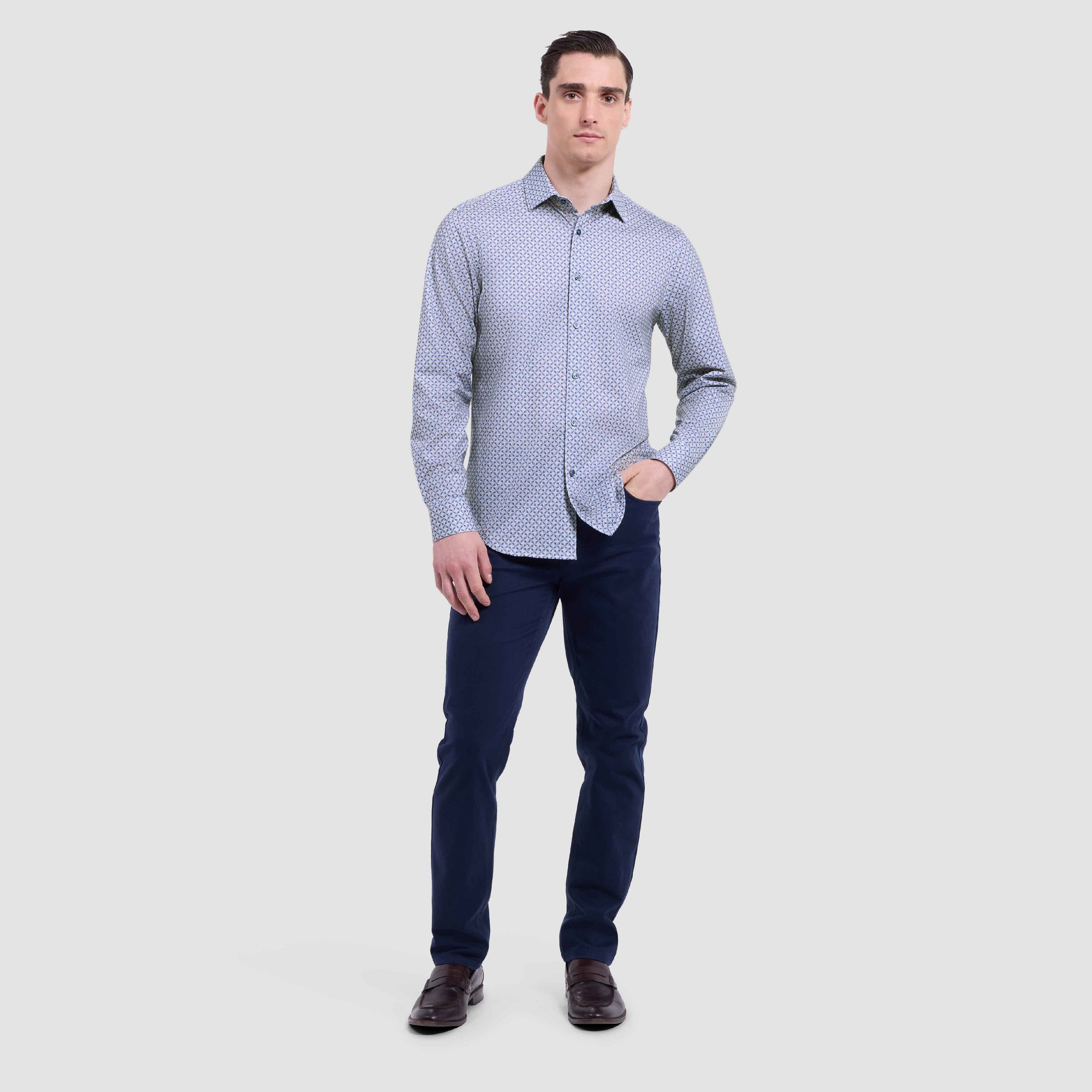 James Geometric OoohCotton Shirt