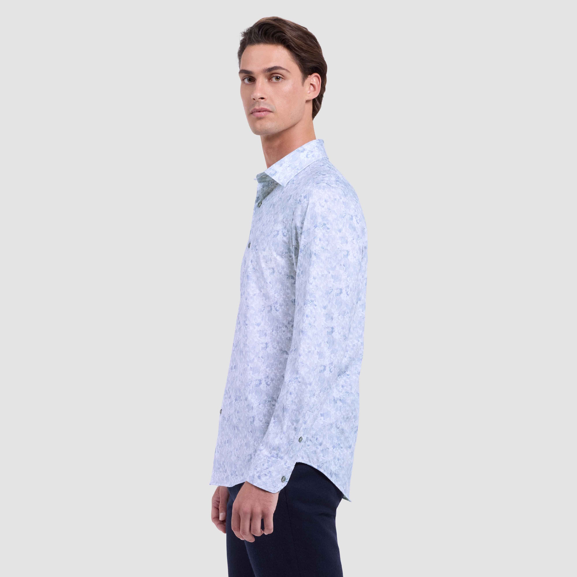 James Striped Abstract OoohCotton Shirt