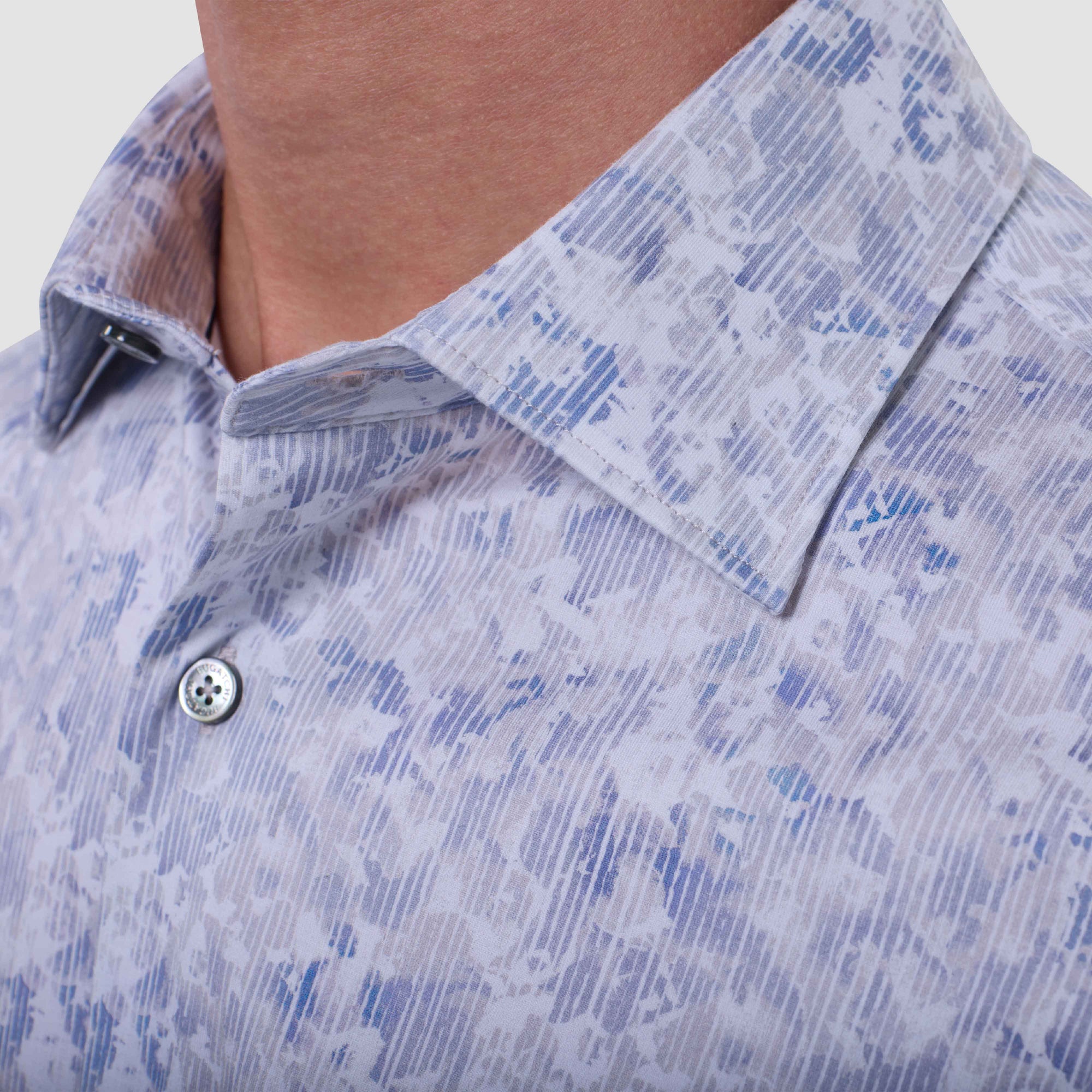 James Striped Abstract OoohCotton Shirt