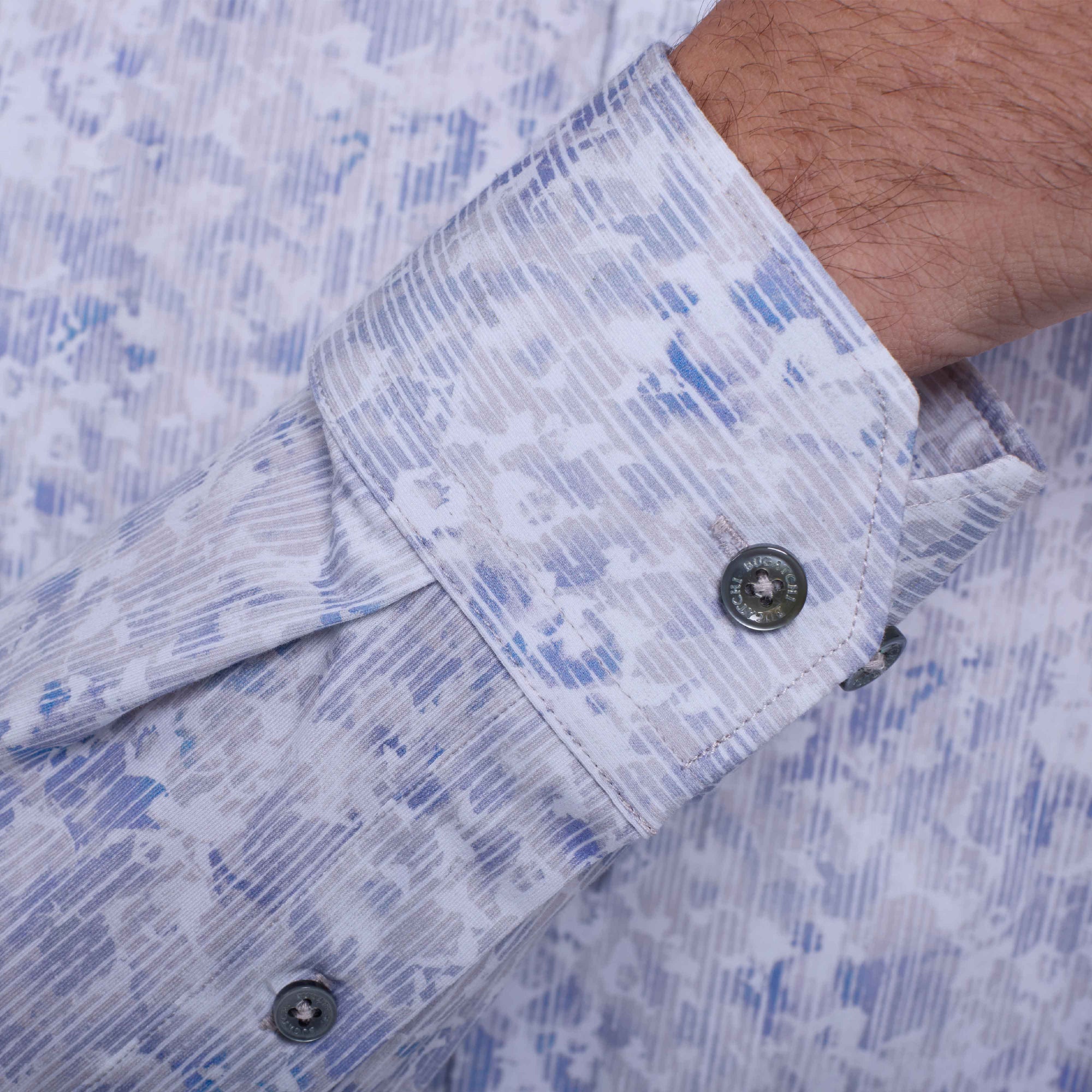 James Striped Abstract OoohCotton Shirt