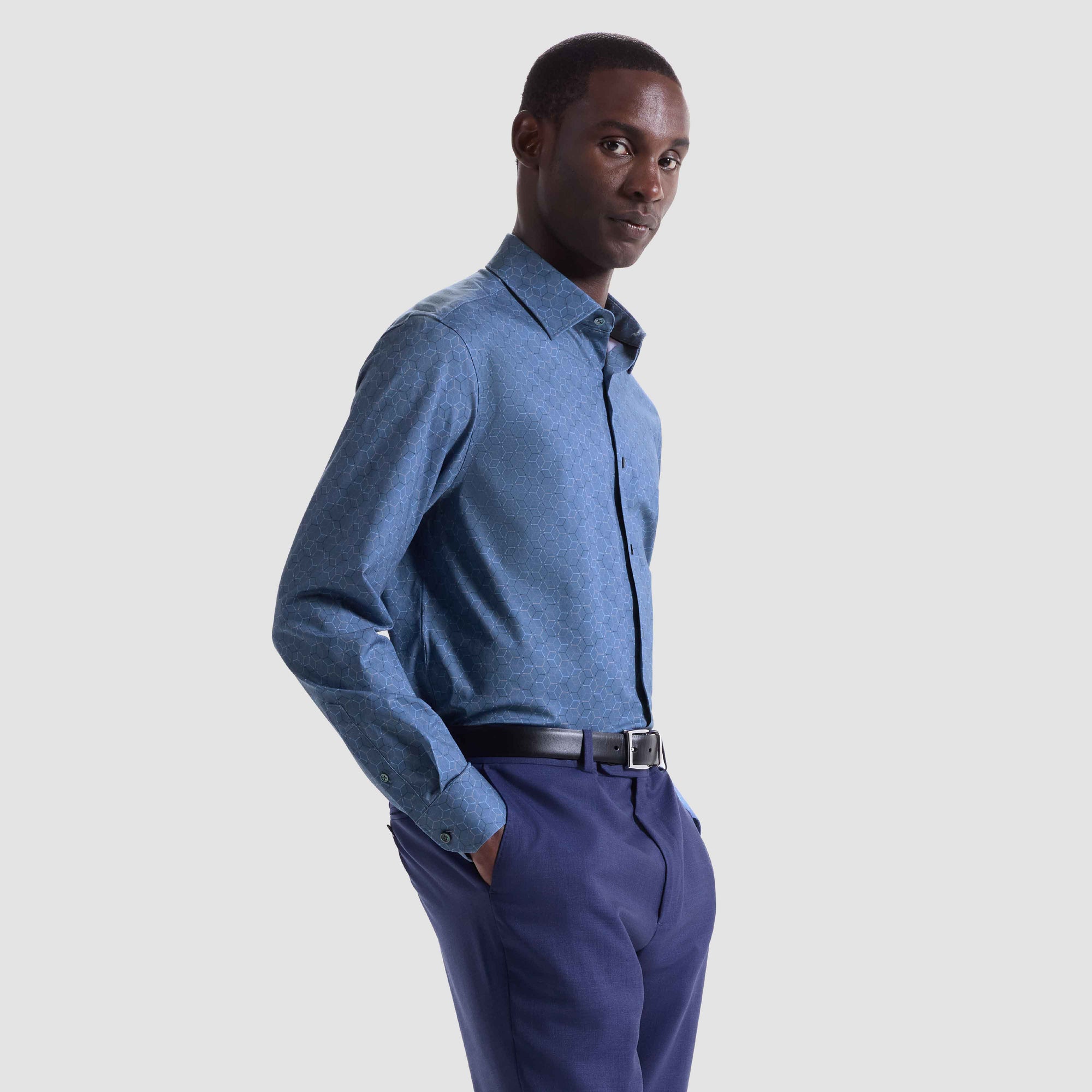 James Geometric OoohCotton Shirt