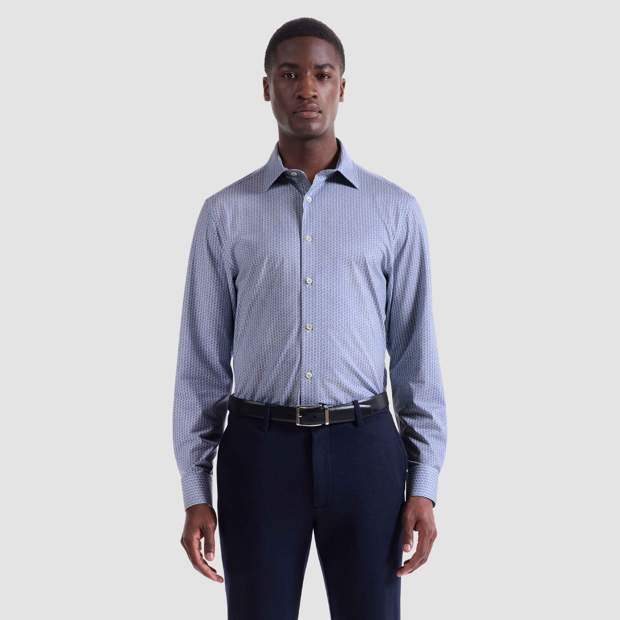 James Tile Print OoohCotton Shirt