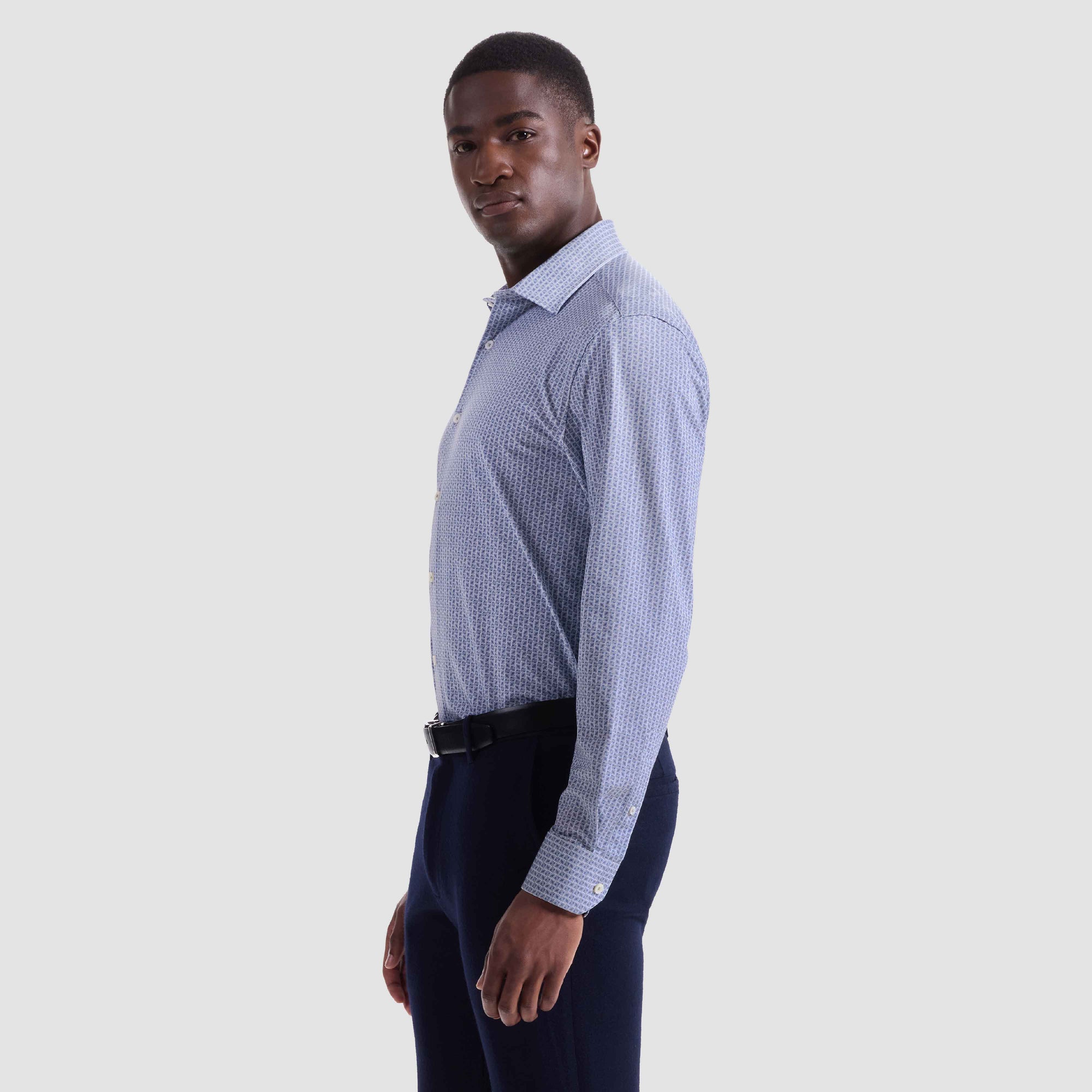 James Tile Print OoohCotton Shirt