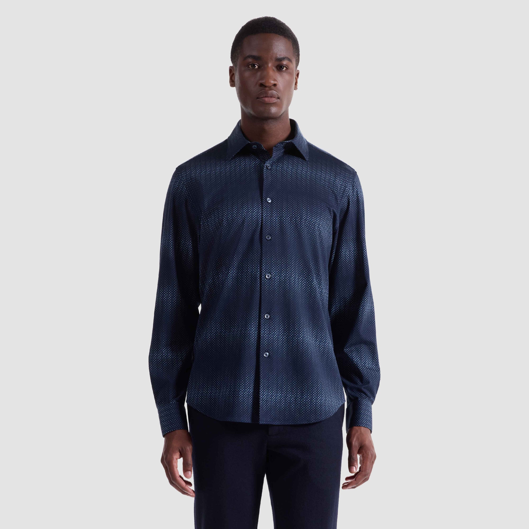James Gradient Geometric OoohCotton Shirt