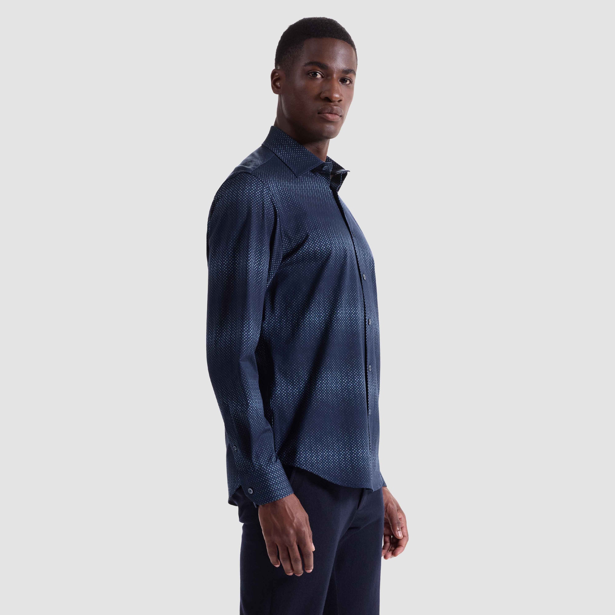 James Gradient Geometric OoohCotton Shirt